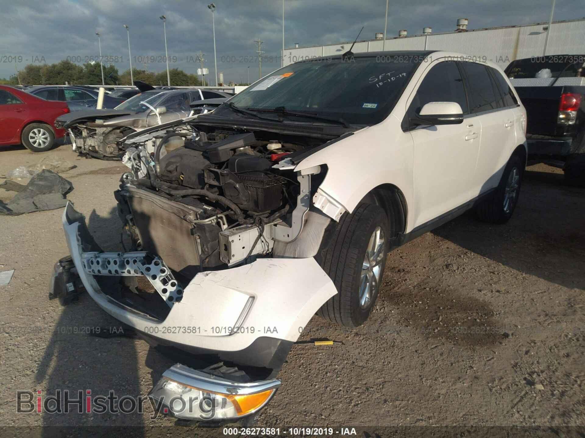 2014 FORD EDGE - VIN: 2FMDK3KC3EBA45777 - Фото 2