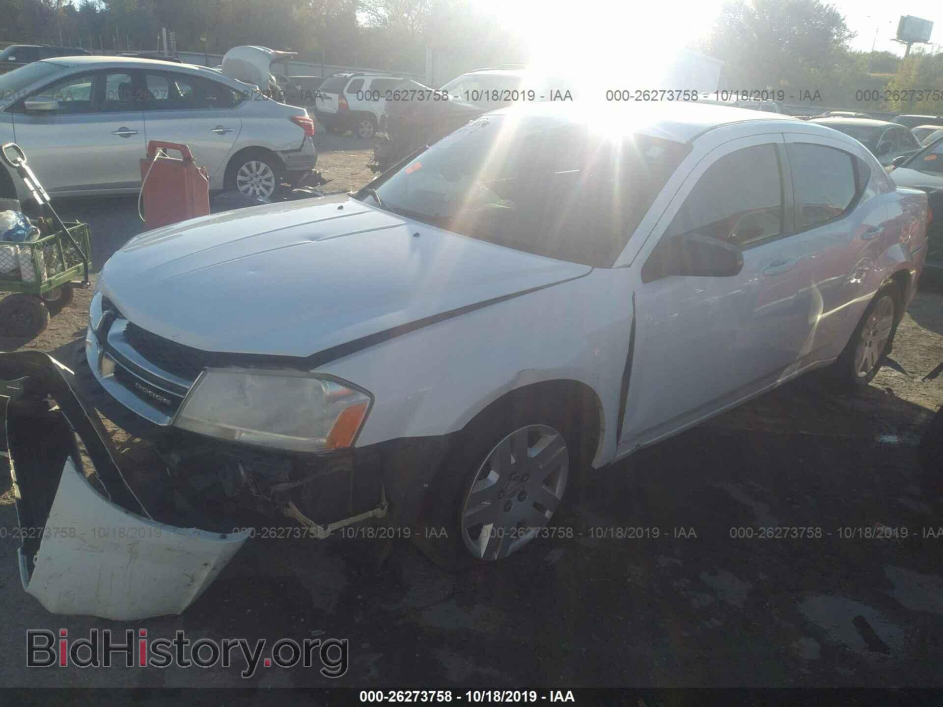 2011 DODGE AVENGER - VIN: 1B3BD4FB1BN578466 - Фото 2