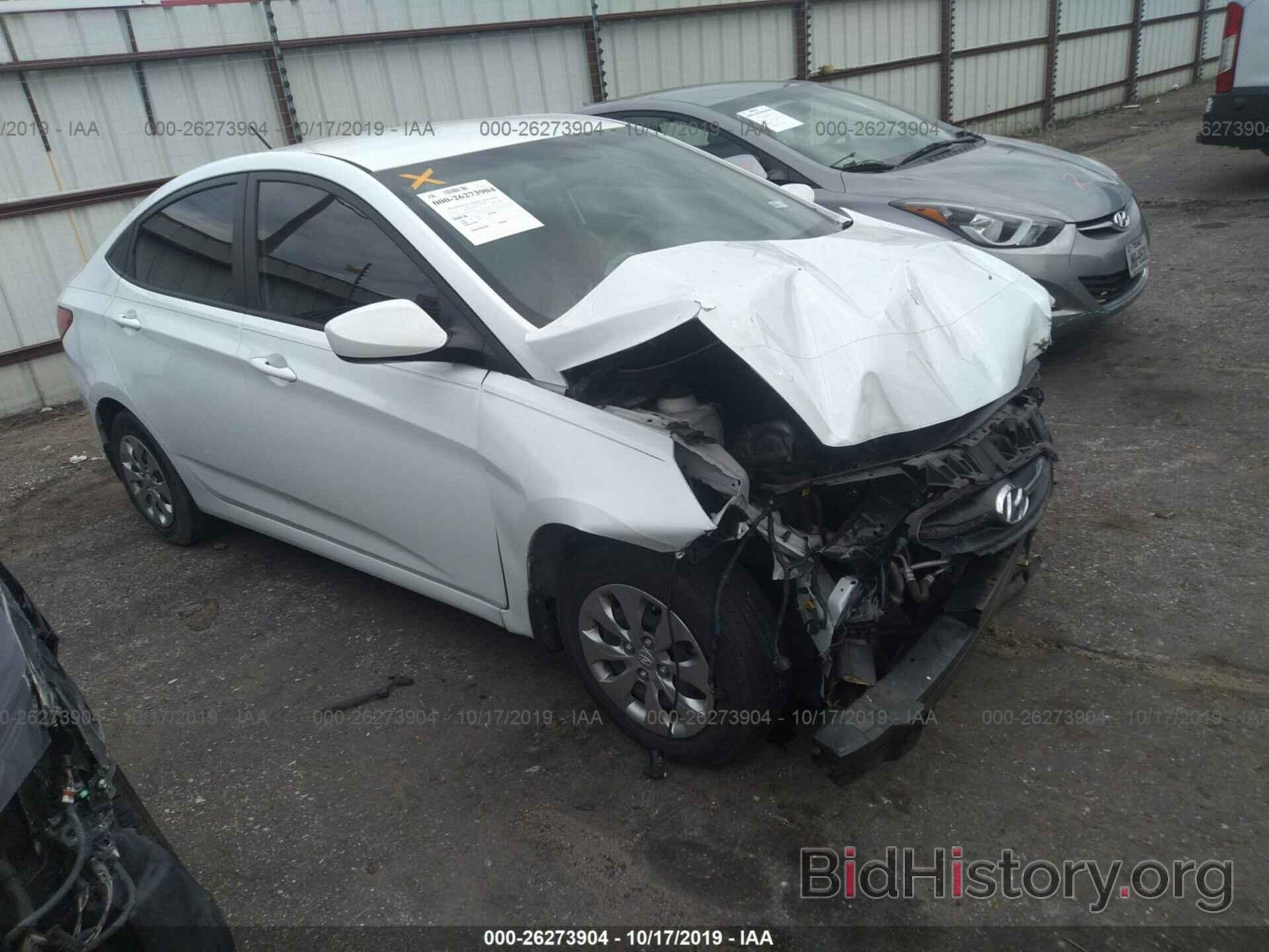 Photo KMHCT4AE9FU916386 - HYUNDAI ACCENT 2015