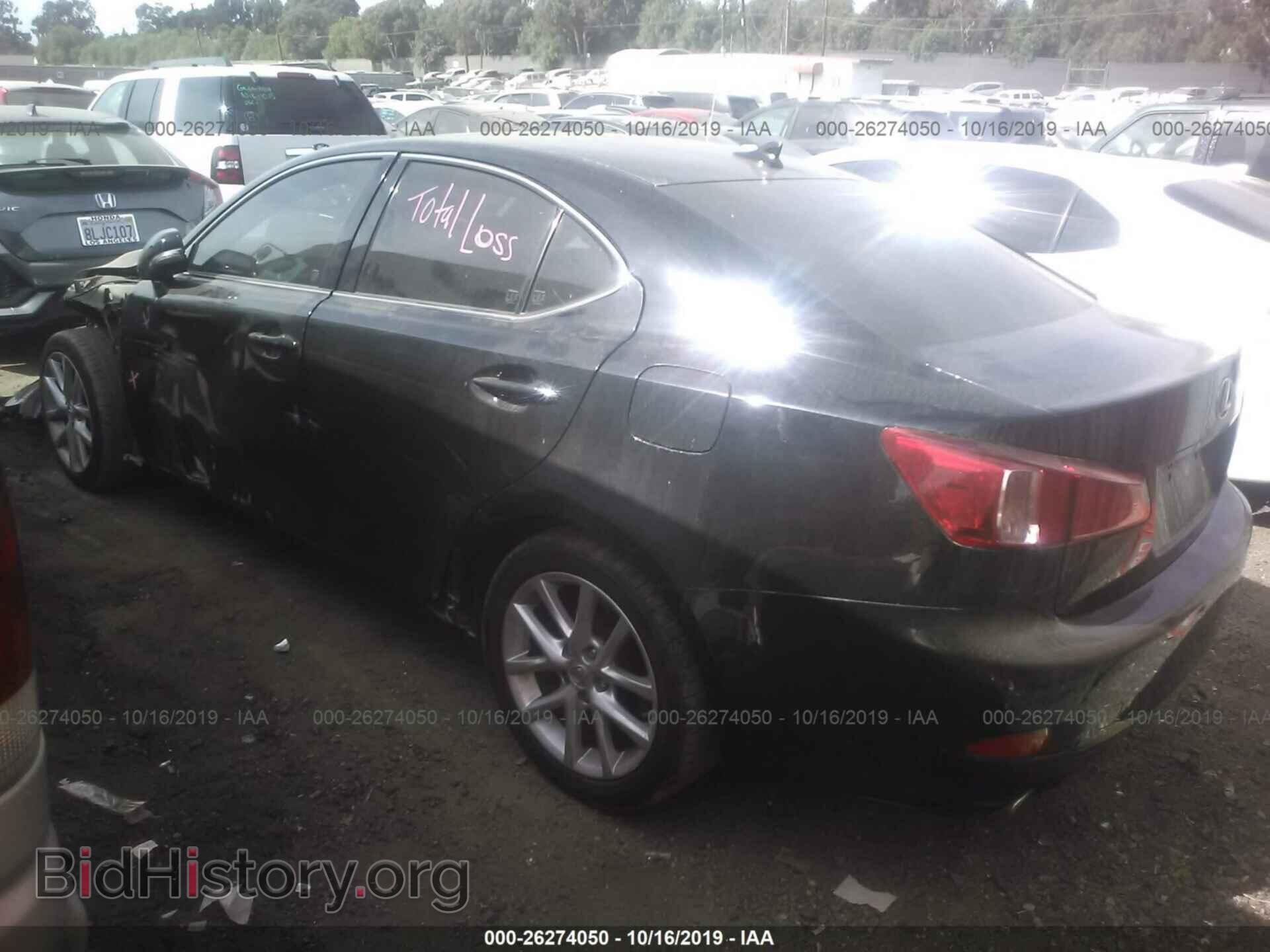 2011 LEXUS IS - VIN: JTHBF5C29B5136228 - Фото 3