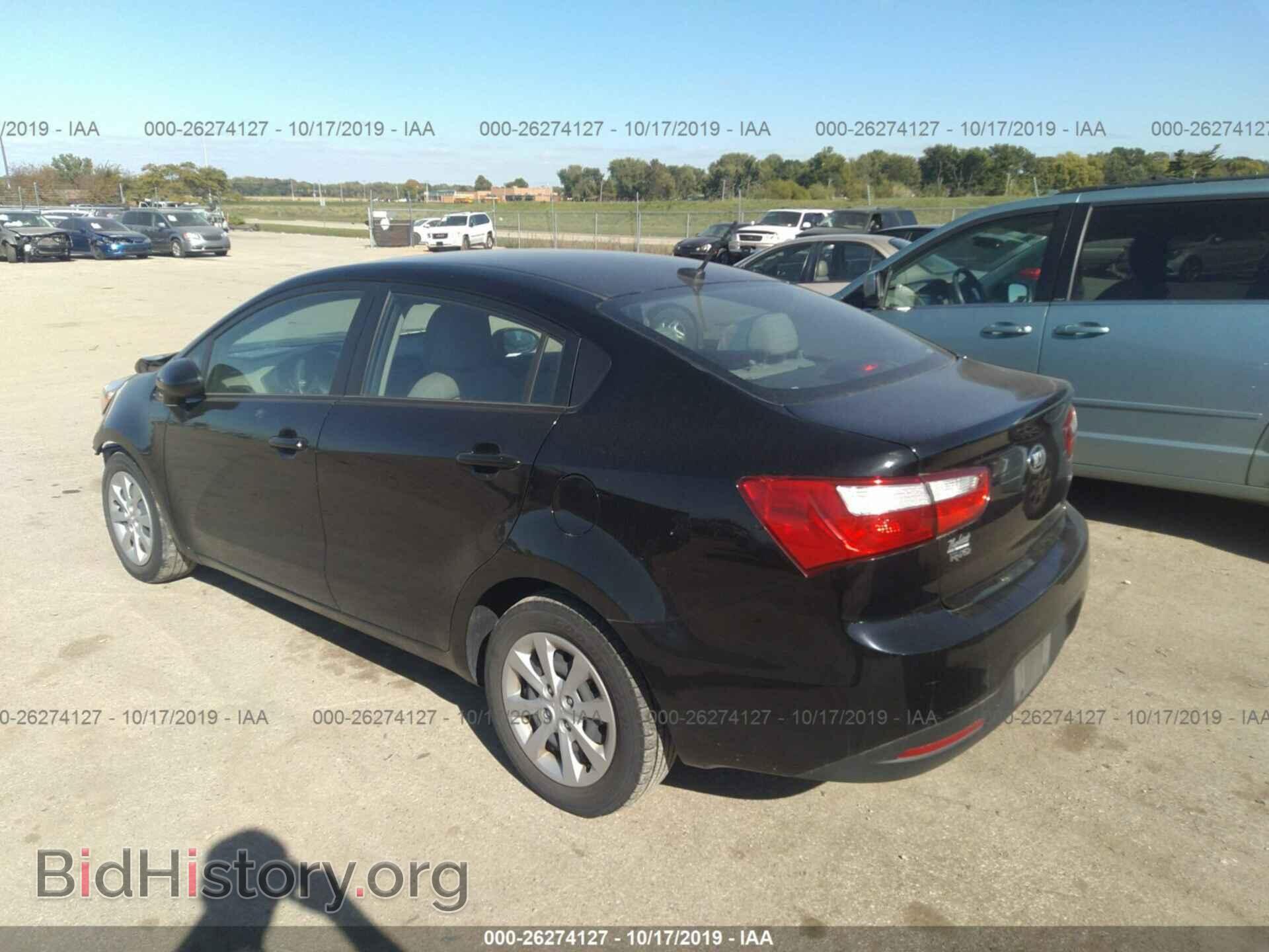 2015 KIA RIO - VIN: KNADM4A39F6503776 - Фото 3