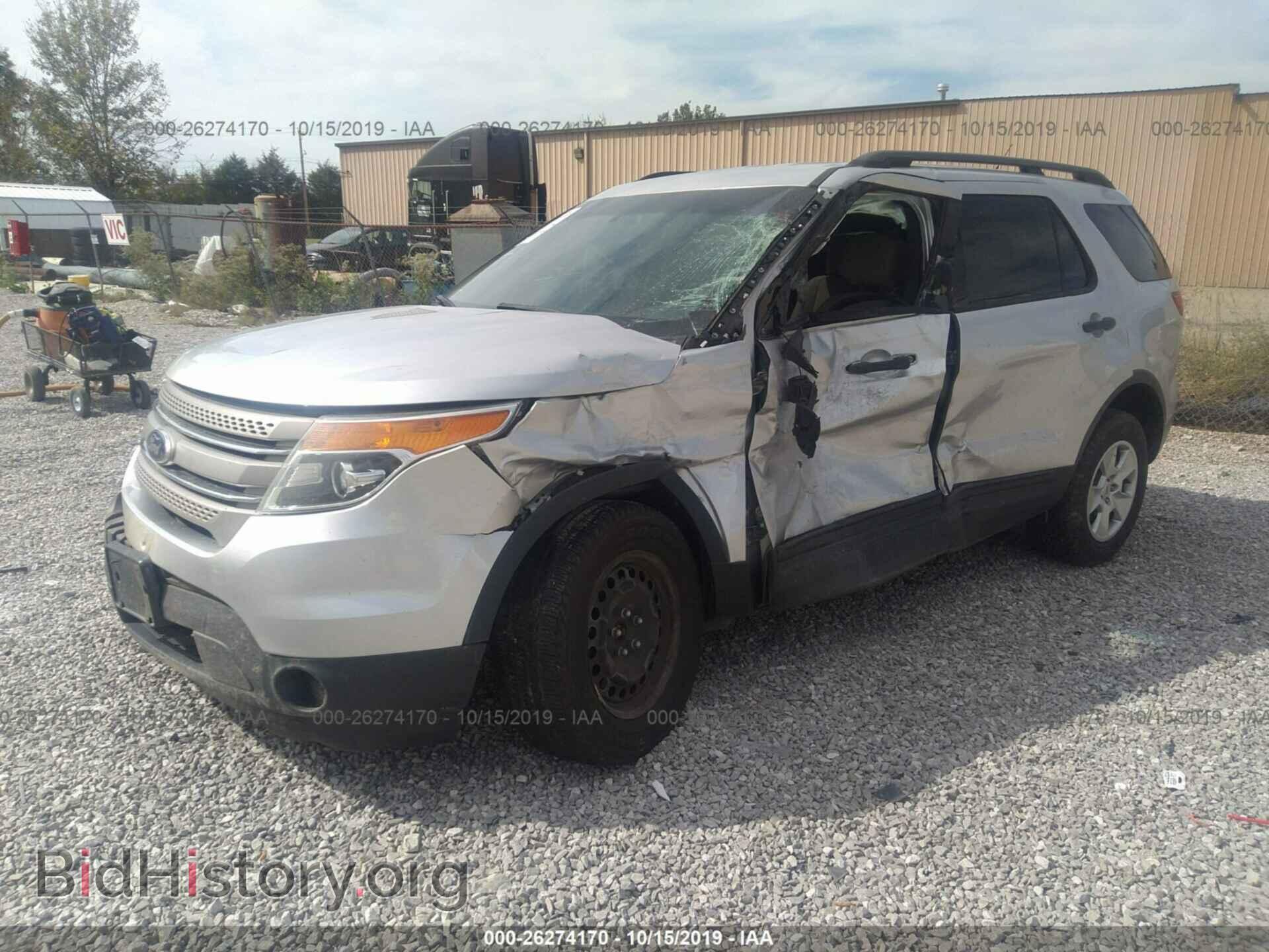 2013 FORD EXPLORER - VIN: 1FM5K8B86DGA71908 - Фото 2