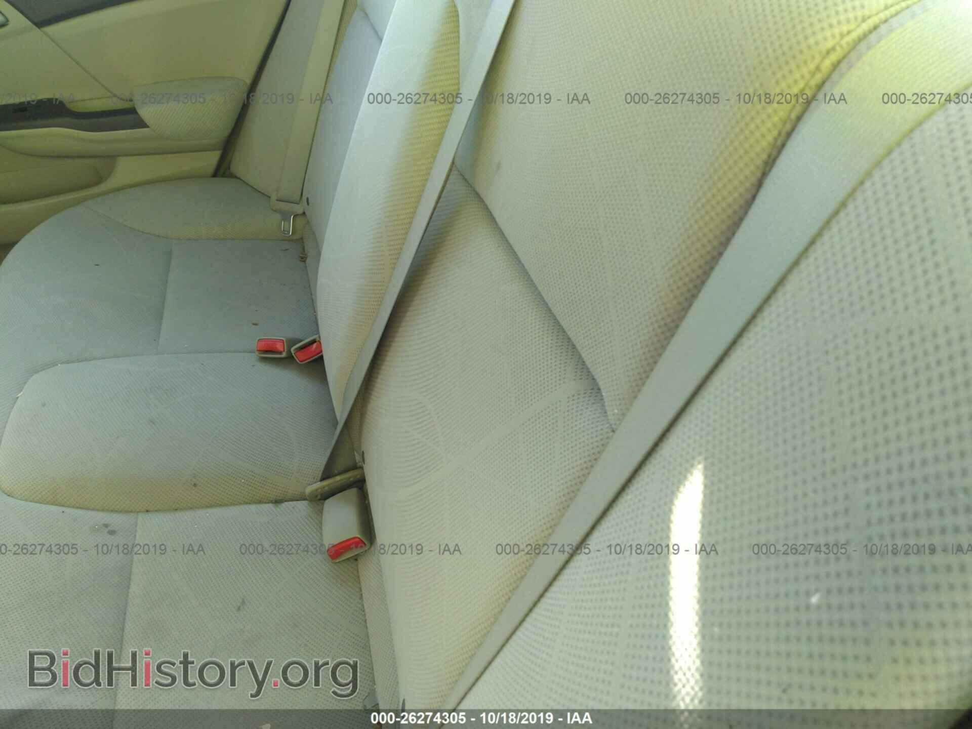 2012 HONDA CIVIC - VIN: 19XFB2F5XCE094872 - Фото 8