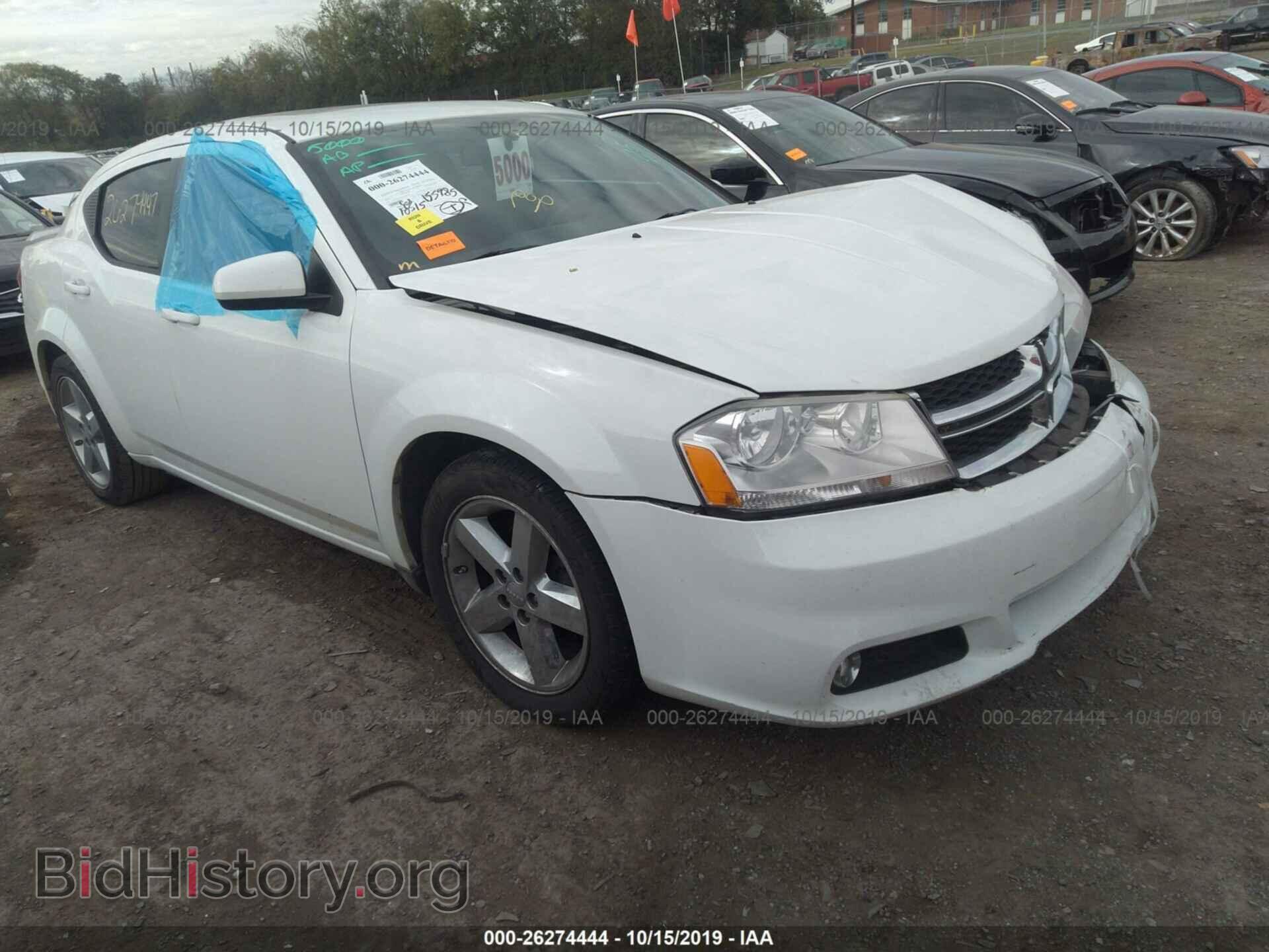 Фотография 1C3CDZEG0CN207222 - DODGE AVENGER 2012
