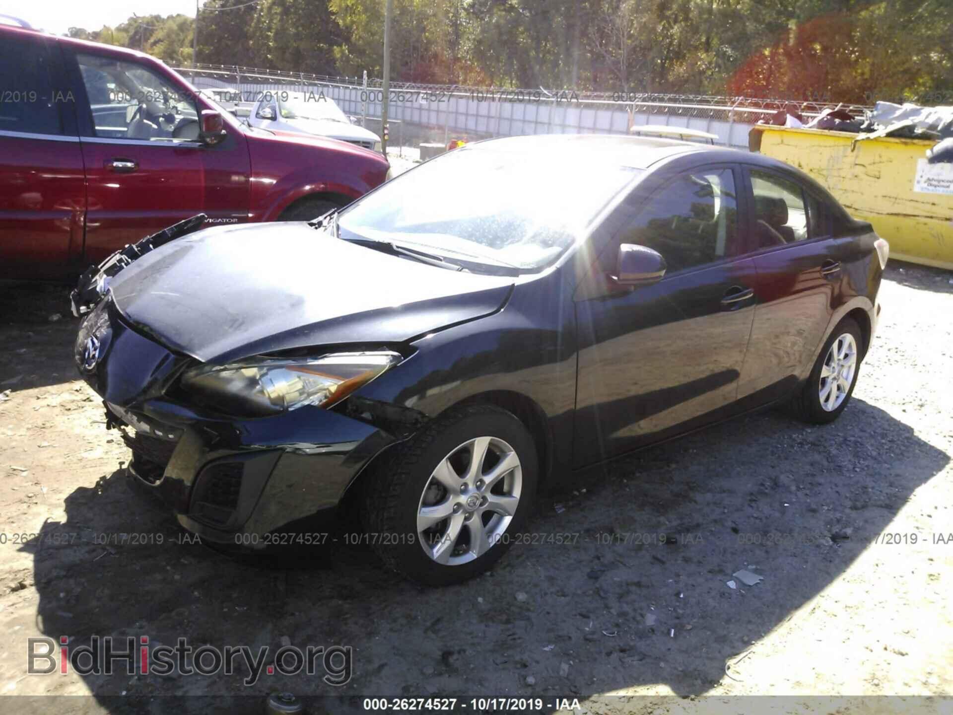 2011 MAZDA 3 - VIN: JM1BL1VFXB1448715 - Фото 2
