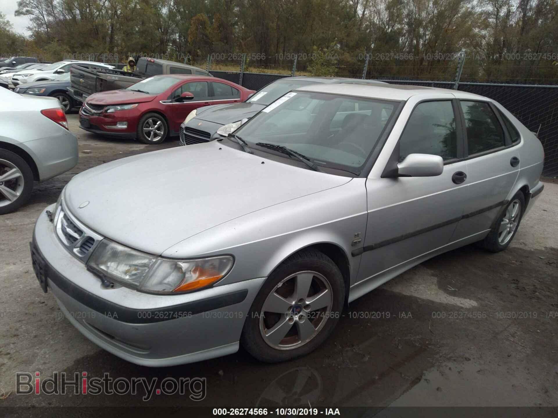 2002 Saab 9-3 - VIN: YS3DF58K522033367 - Фото 2