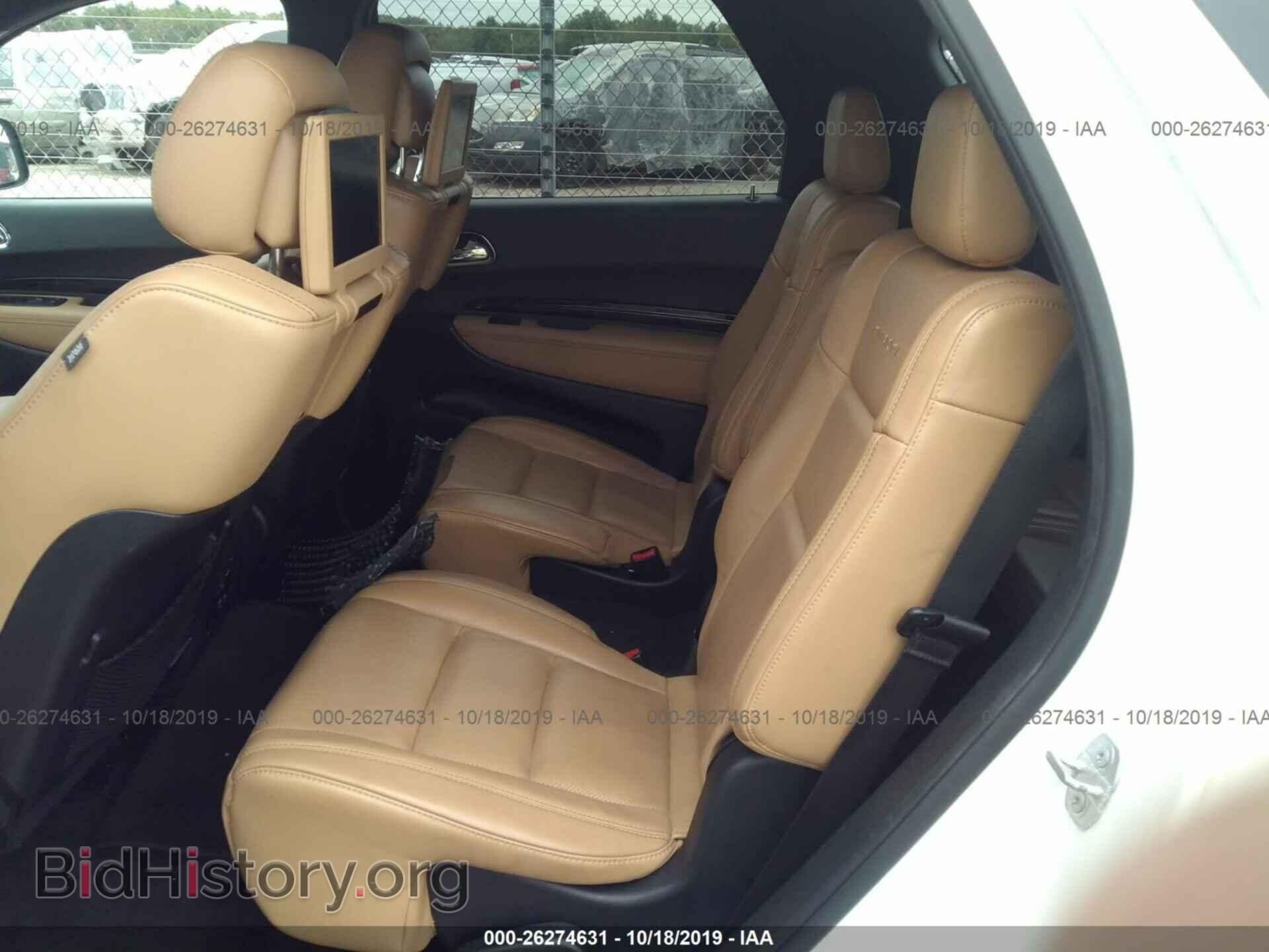2015 DODGE DURANGO - VIN: 1C4RDHEG8FC689437 - Фото 8