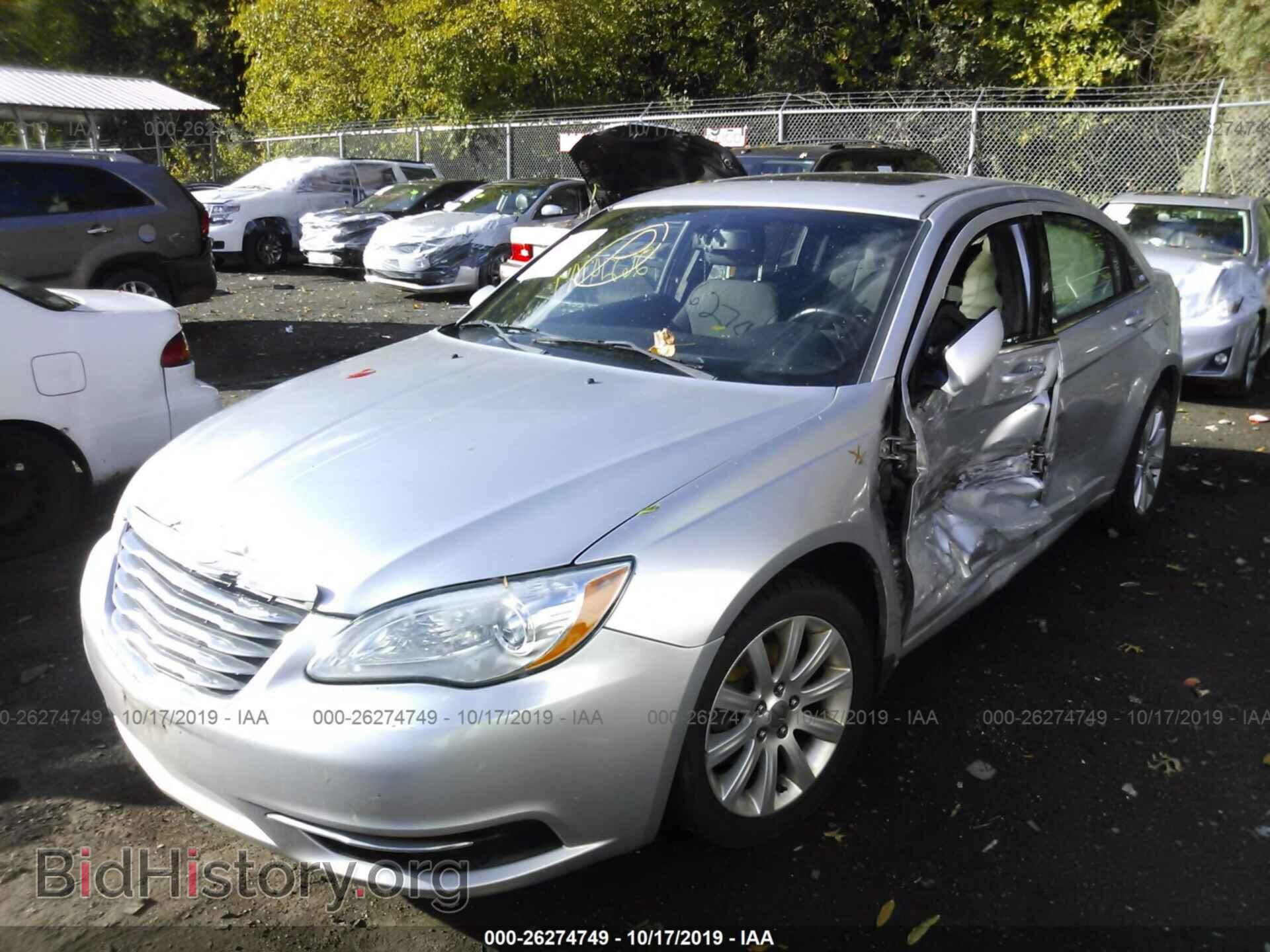 2012 CHRYSLER 200 - VIN: 1C3CCBBB9CN101659 - Фото 2