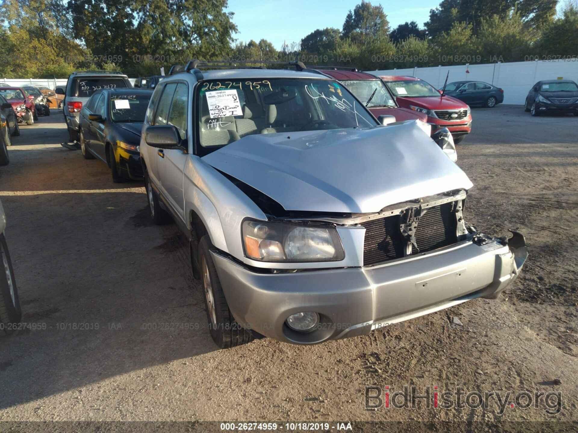 Photo JF1SG65663H728437 - SUBARU FORESTER 2003