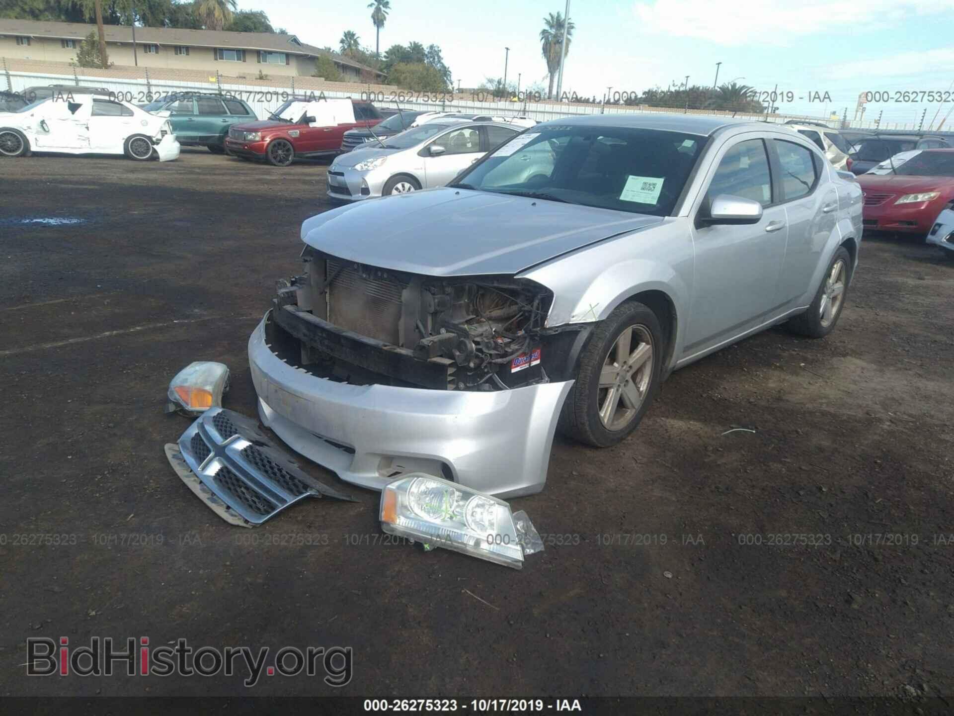 2011 DODGE AVENGER - VIN: 1B3BD1FB5BN554329 - Фото 2