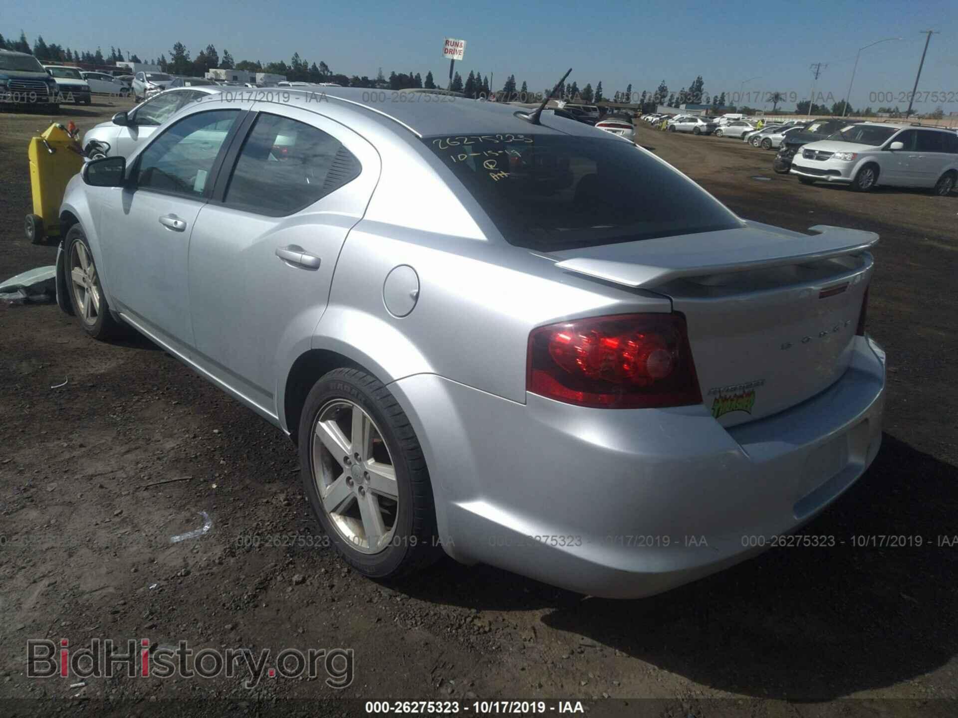 2011 DODGE AVENGER - VIN: 1B3BD1FB5BN554329 - Фото 3