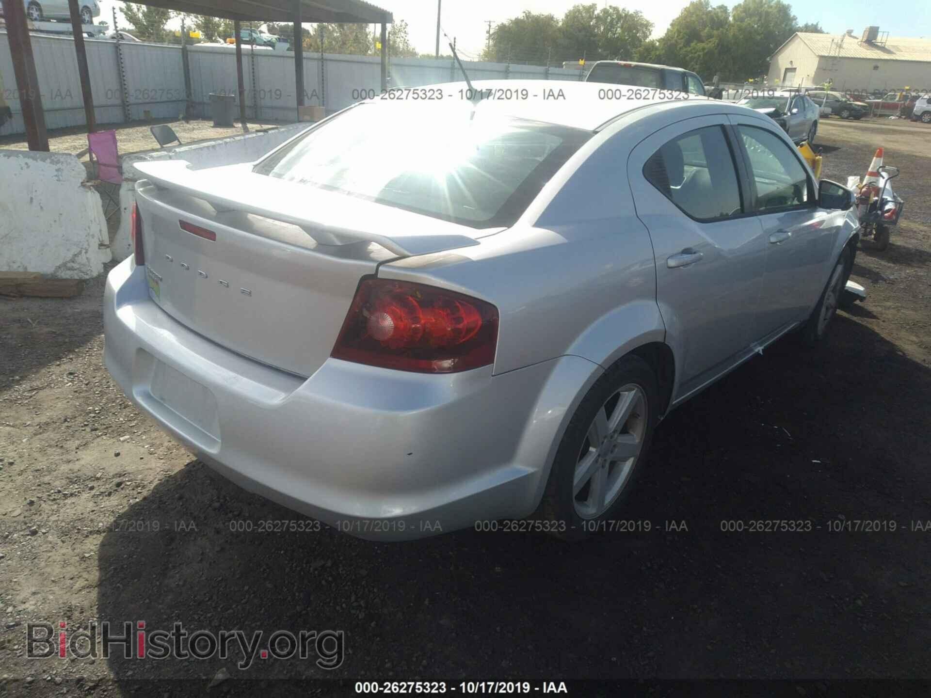 2011 DODGE AVENGER - VIN: 1B3BD1FB5BN554329 - Фото 4