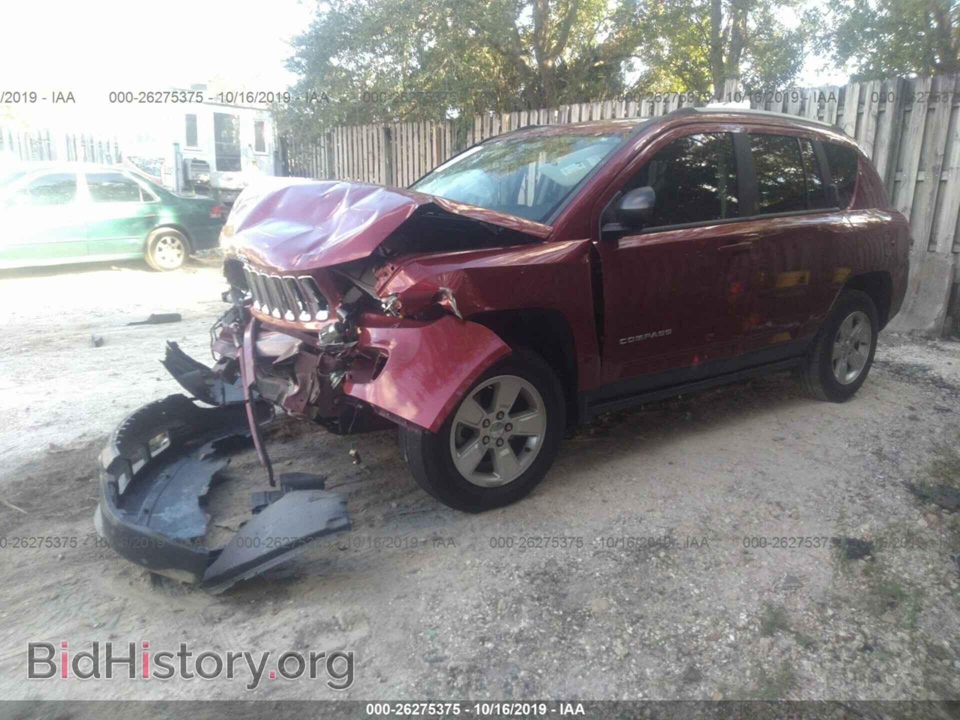 2015 JEEP COMPASS - VIN: 1C4NJCBA7FD438574 - Фото 2
