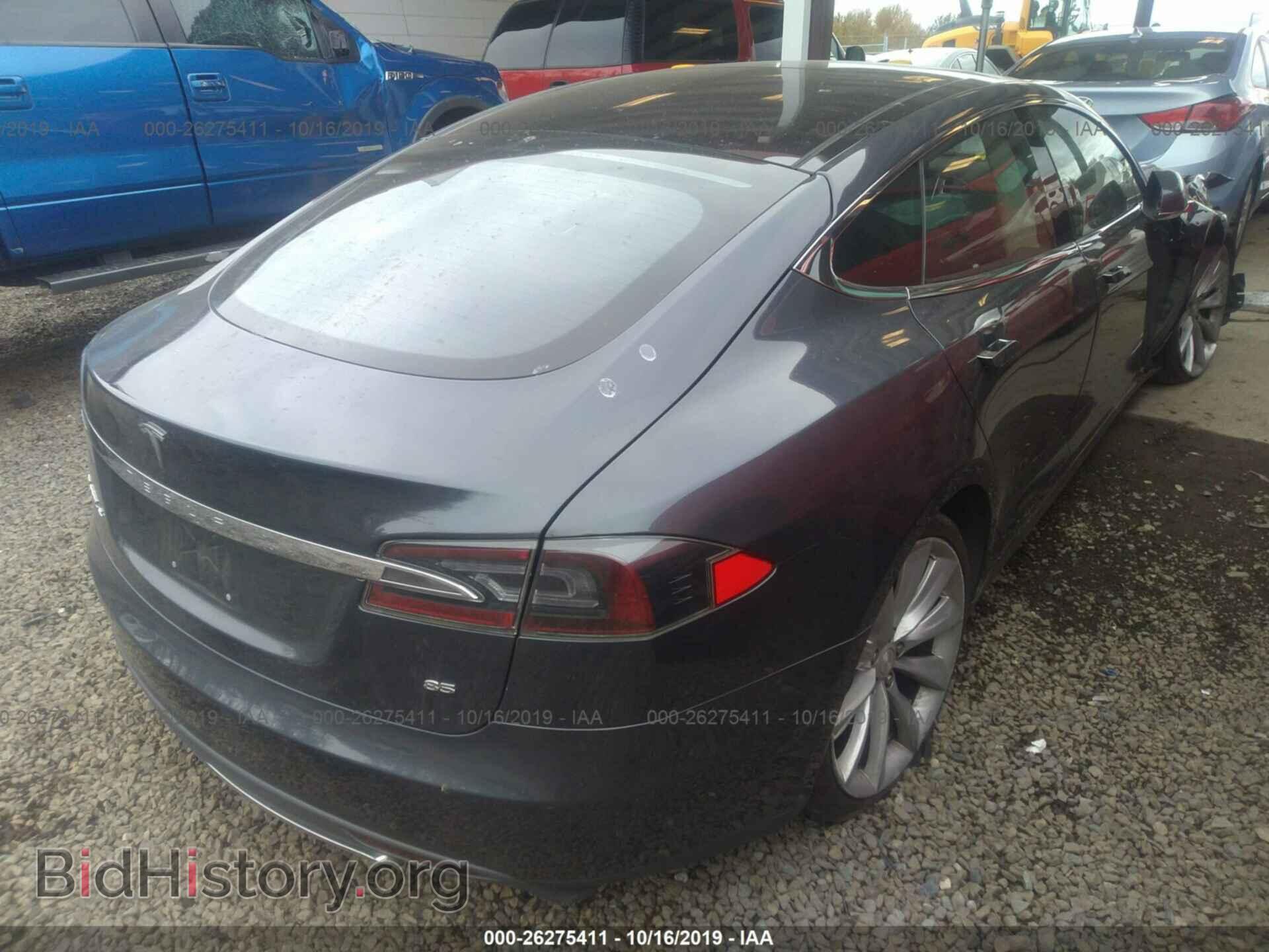 2014 TESLA MODEL S - VIN: 5YJSA1H12EFP61145 - Photo 4