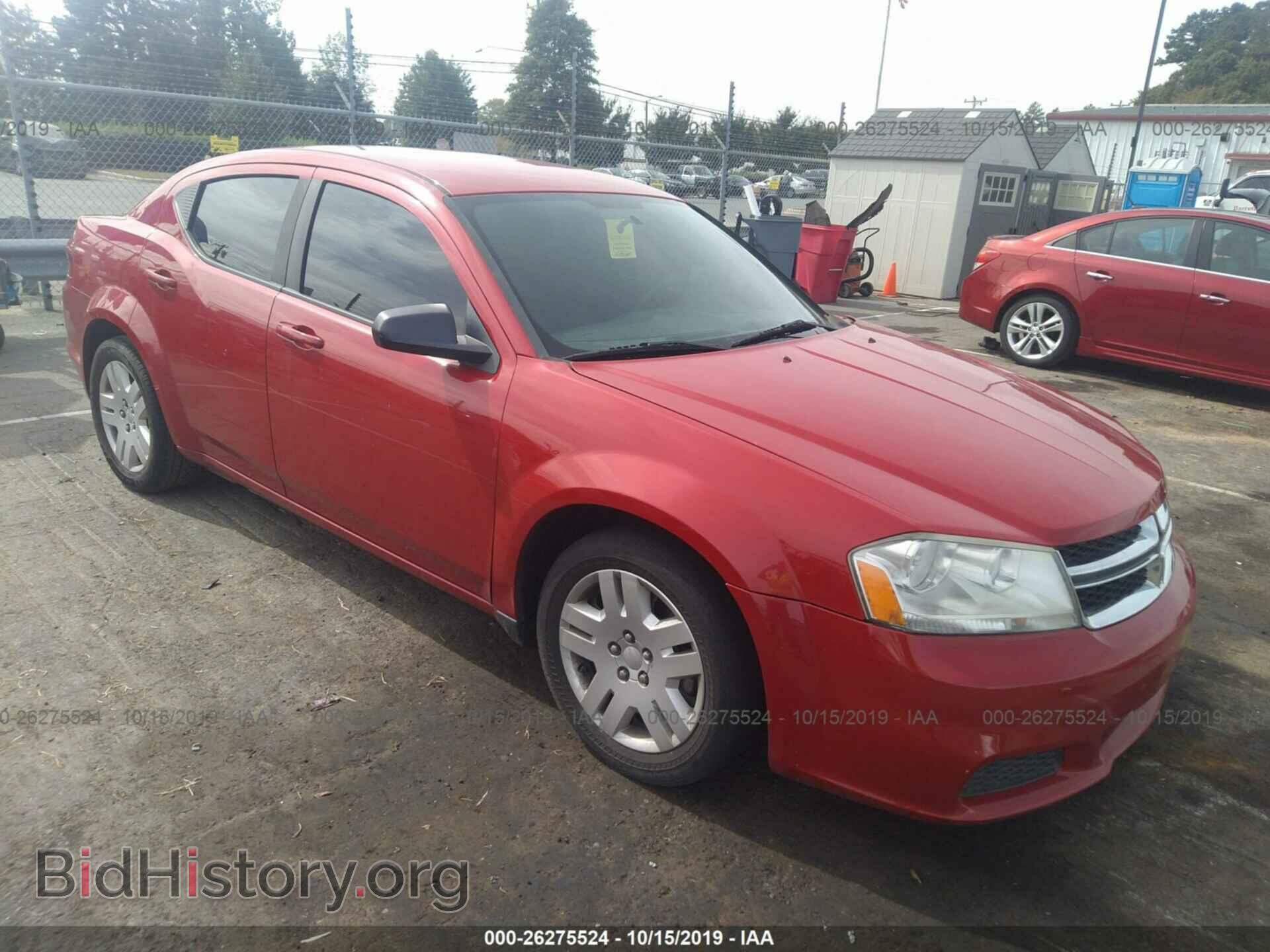 Photo 1C3CDZAB4EN201212 - DODGE AVENGER 2014