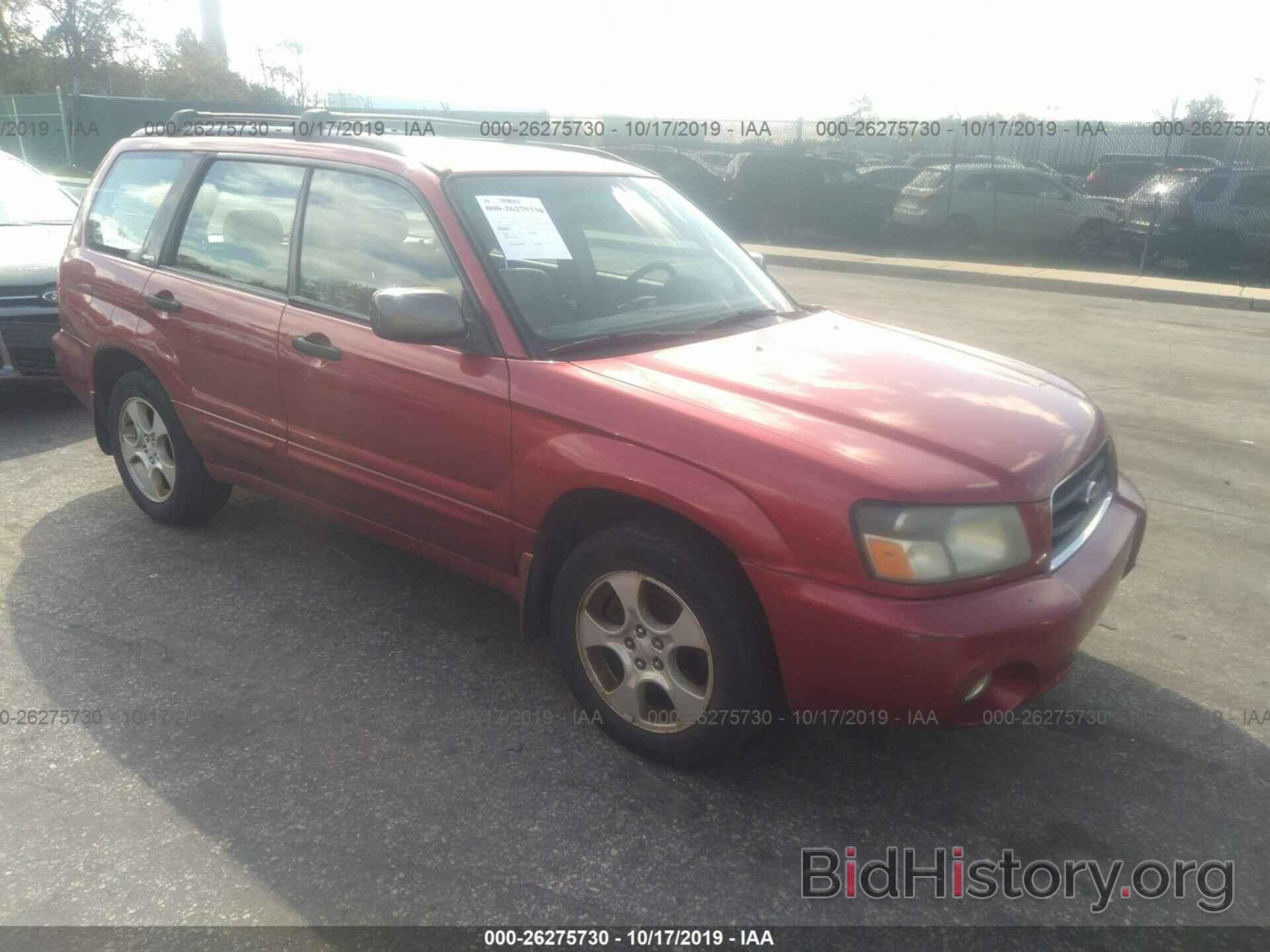 Photo JF1SG65653H730938 - SUBARU FORESTER 2003