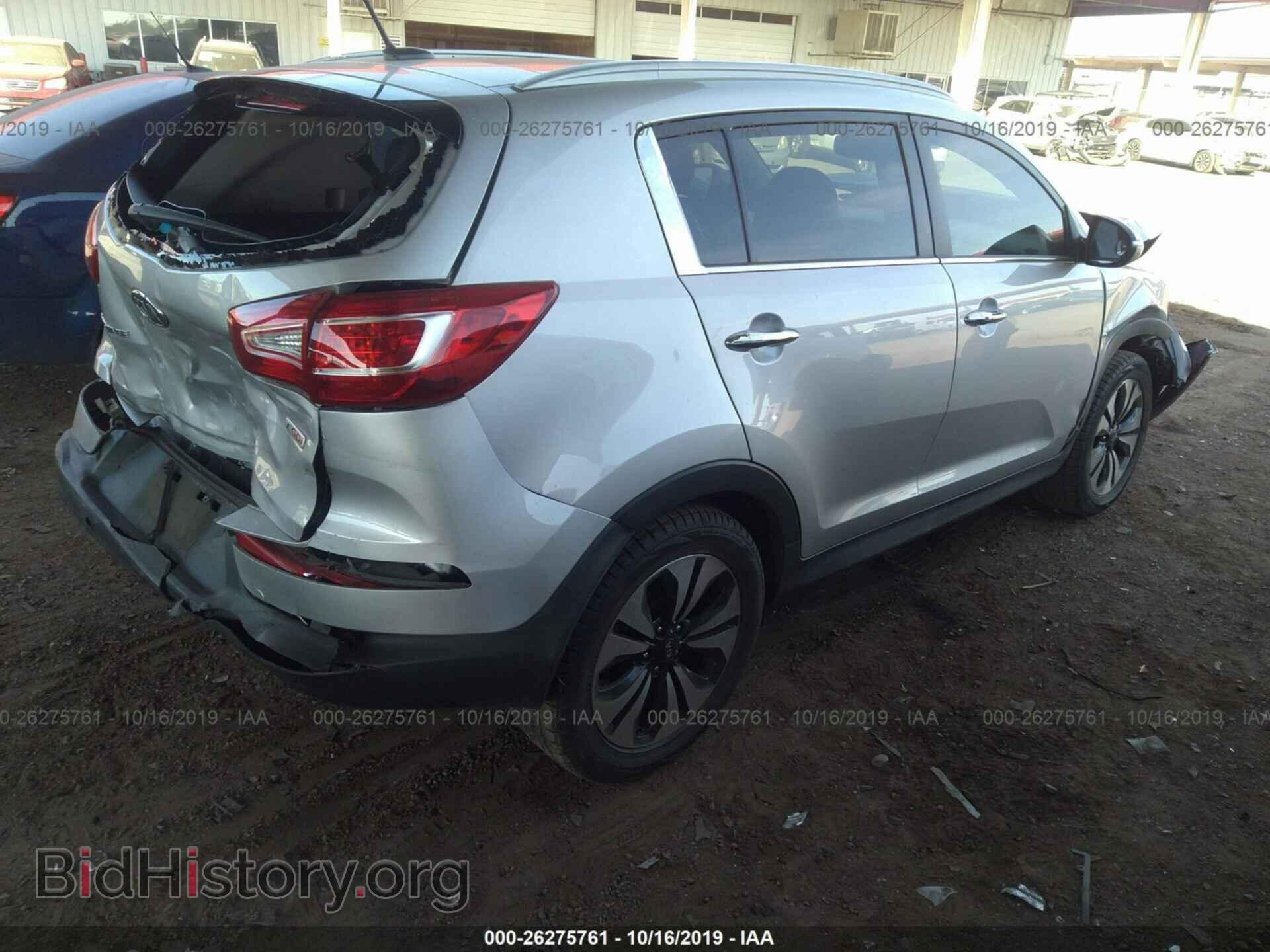 2012 KIA SPORTAGE - VIN: KNDPC3A68C7288100 - Фото 4