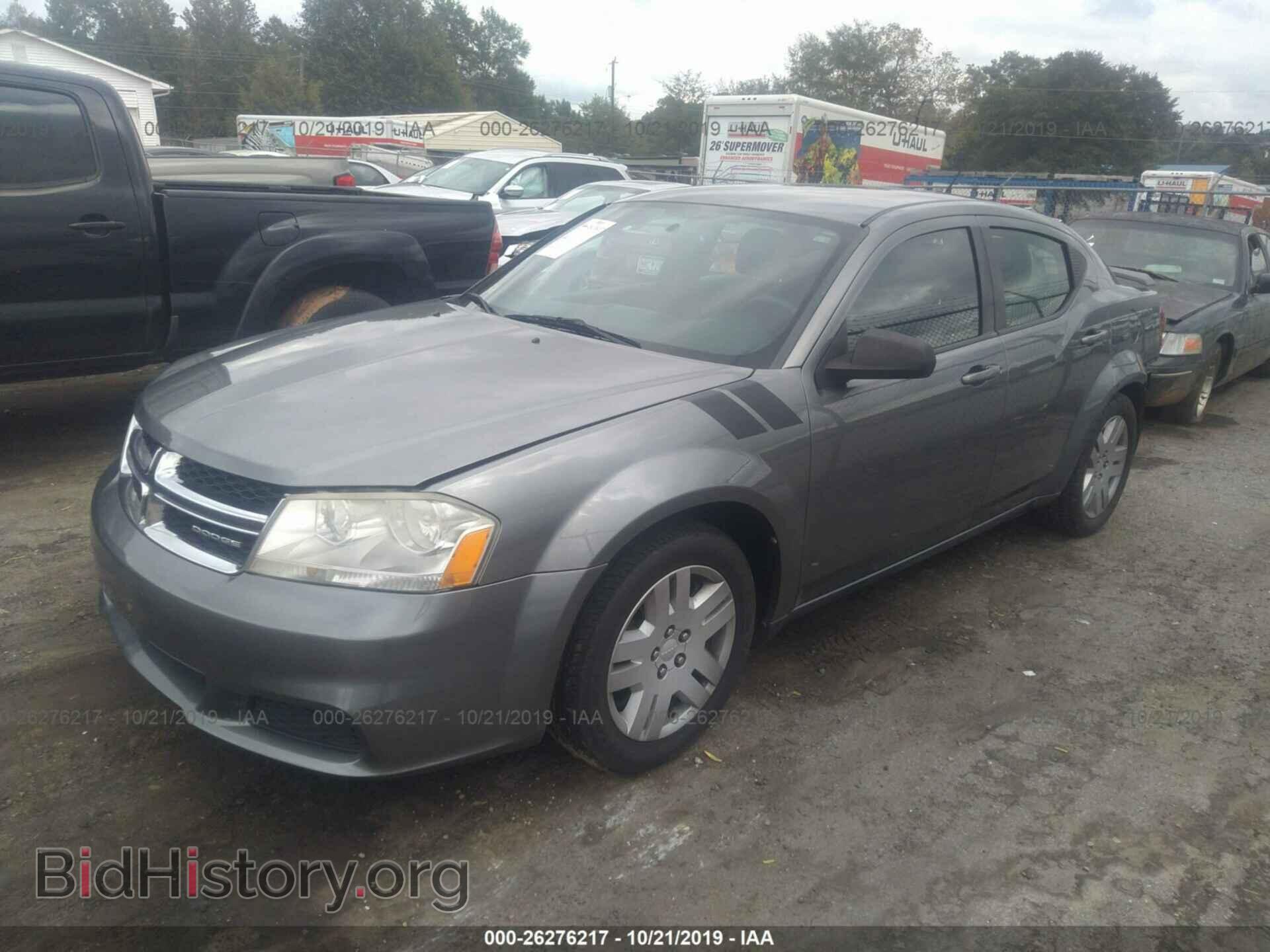 2012 DODGE AVENGER - VIN: 1C3CDZAB8CN132392 - Фото 2