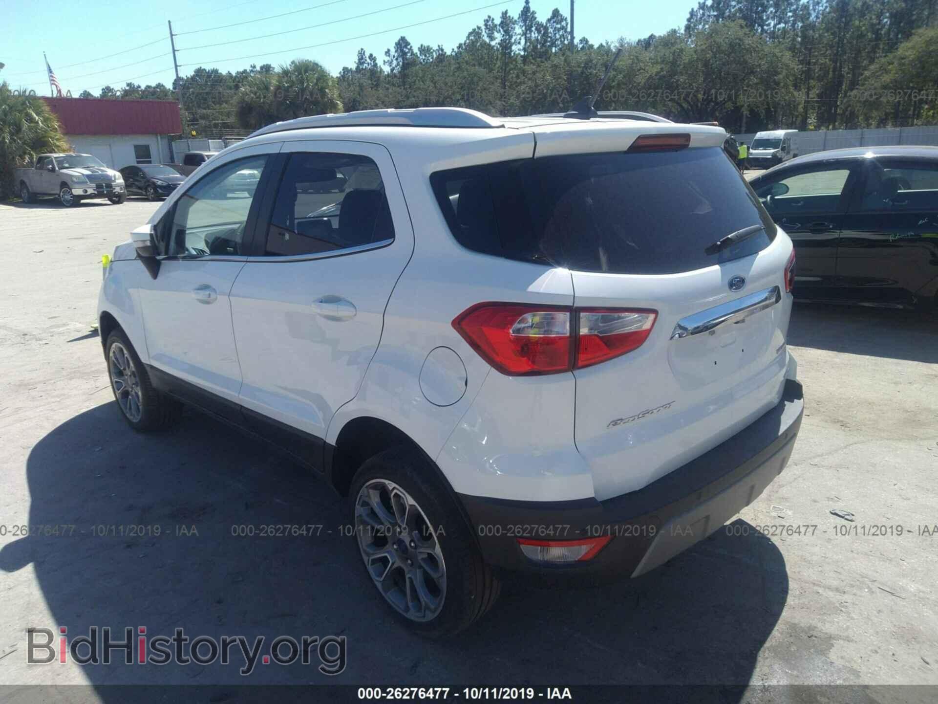 2019 FORD ECOSPORT - VIN: MAJ6S3KL1KC260542 - Фото 3