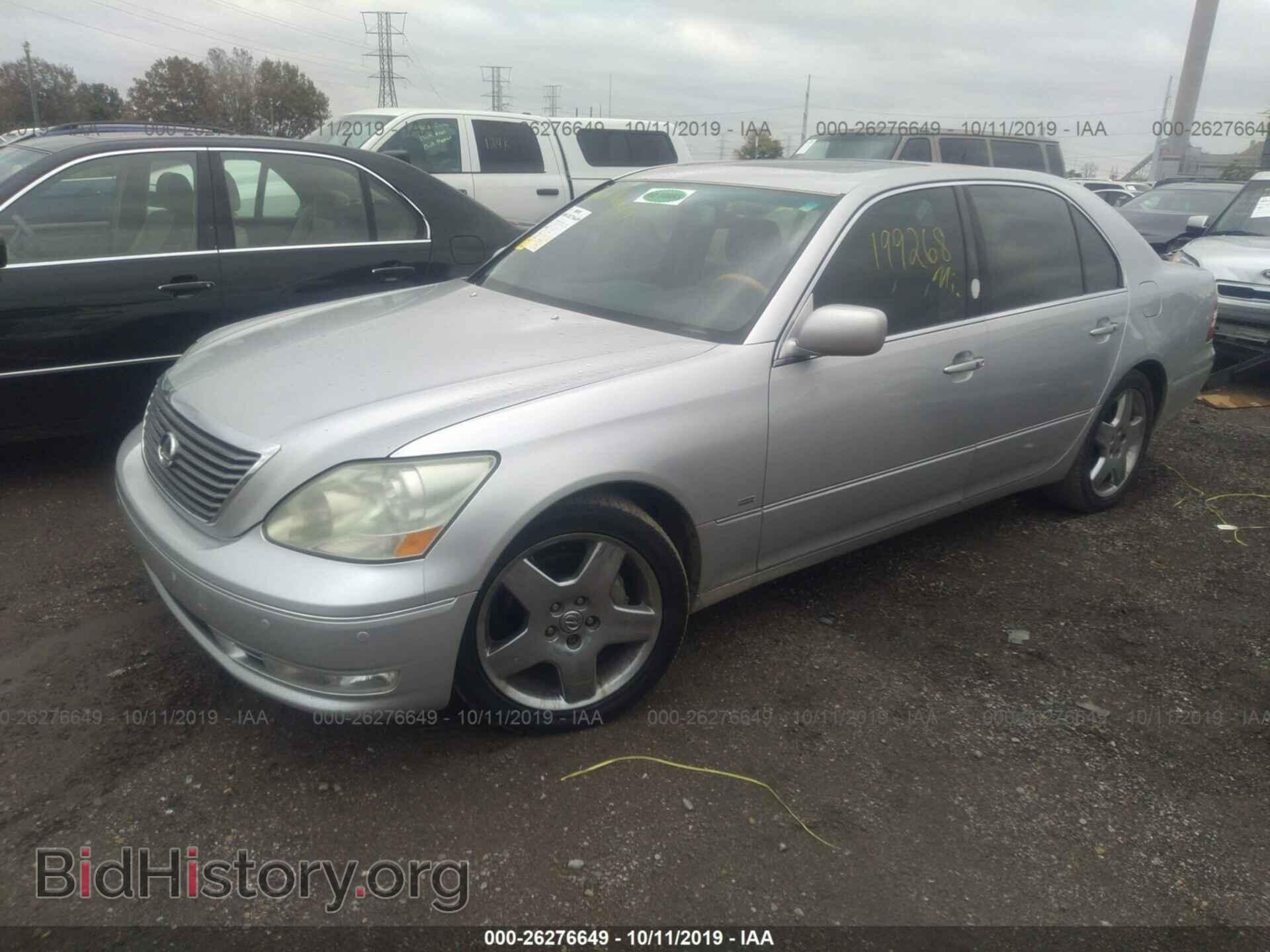 2004 LEXUS LS - VIN: JTHBN36F040160049 - Photo 2