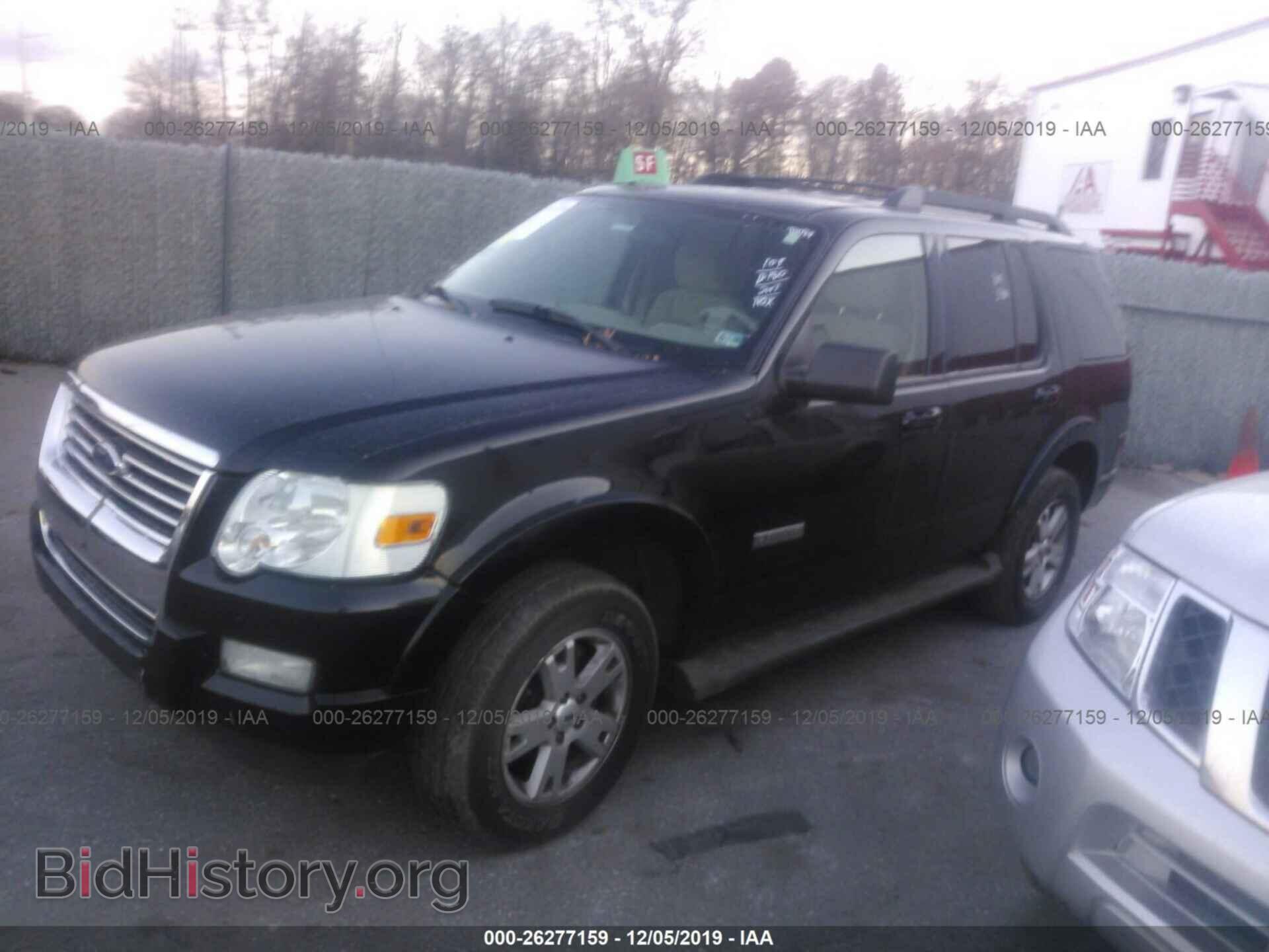 2007 FORD EXPLORER - VIN: 1FMEU73E37UB33019 - Фото 2