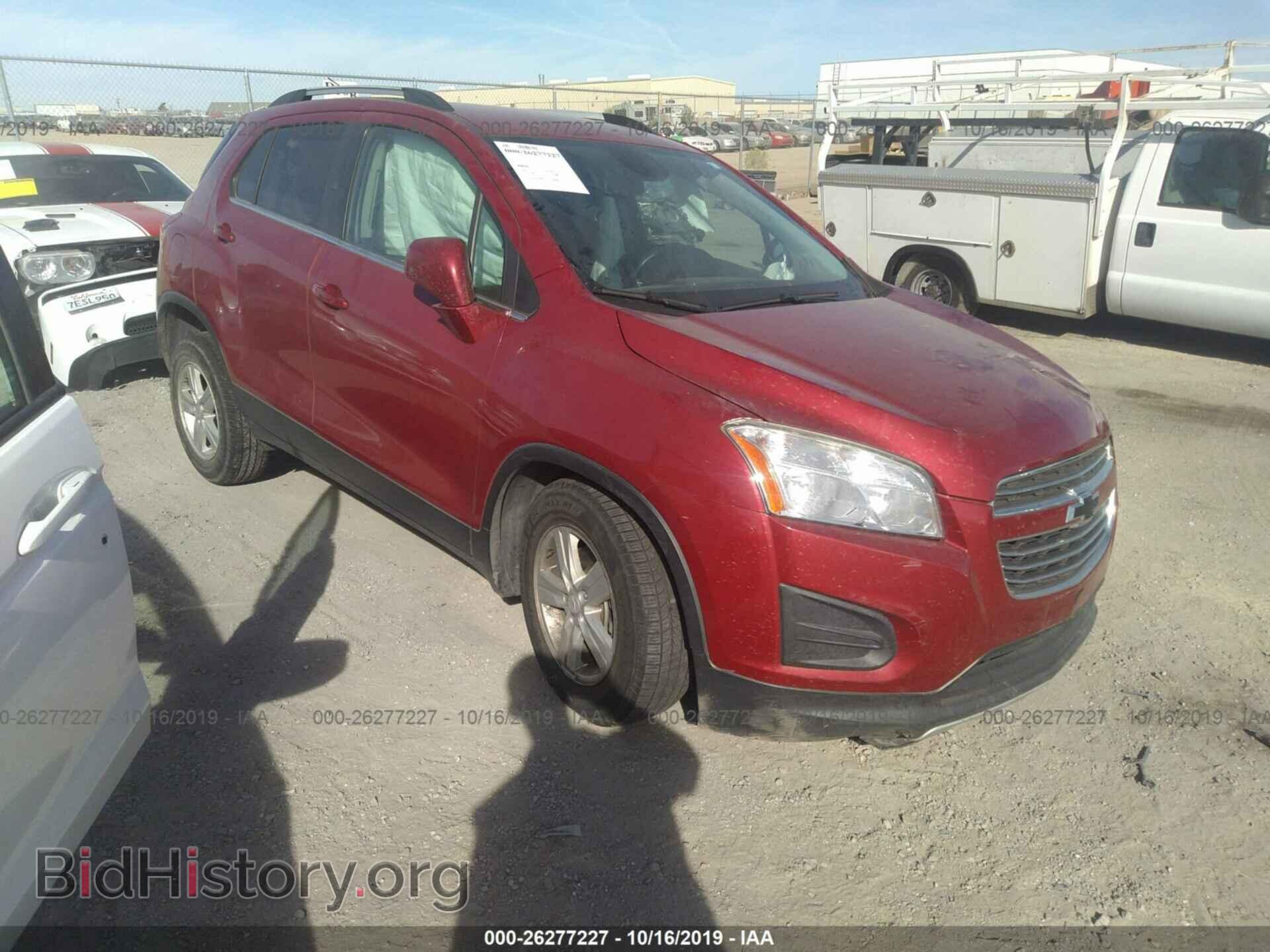 Фотография KL7CJLSB0FB123981 - CHEVROLET TRAX 2015