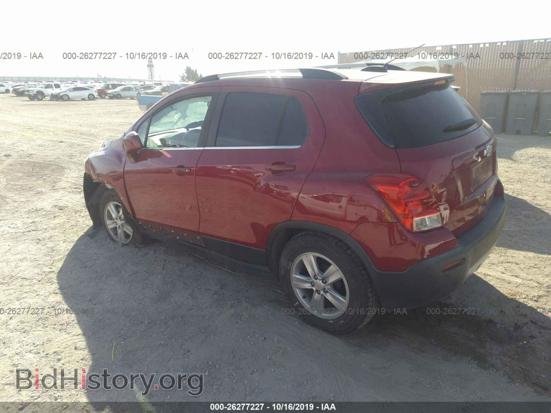 2015 CHEVROLET TRAX - VIN: KL7CJLSB0FB123981 - Фото 3