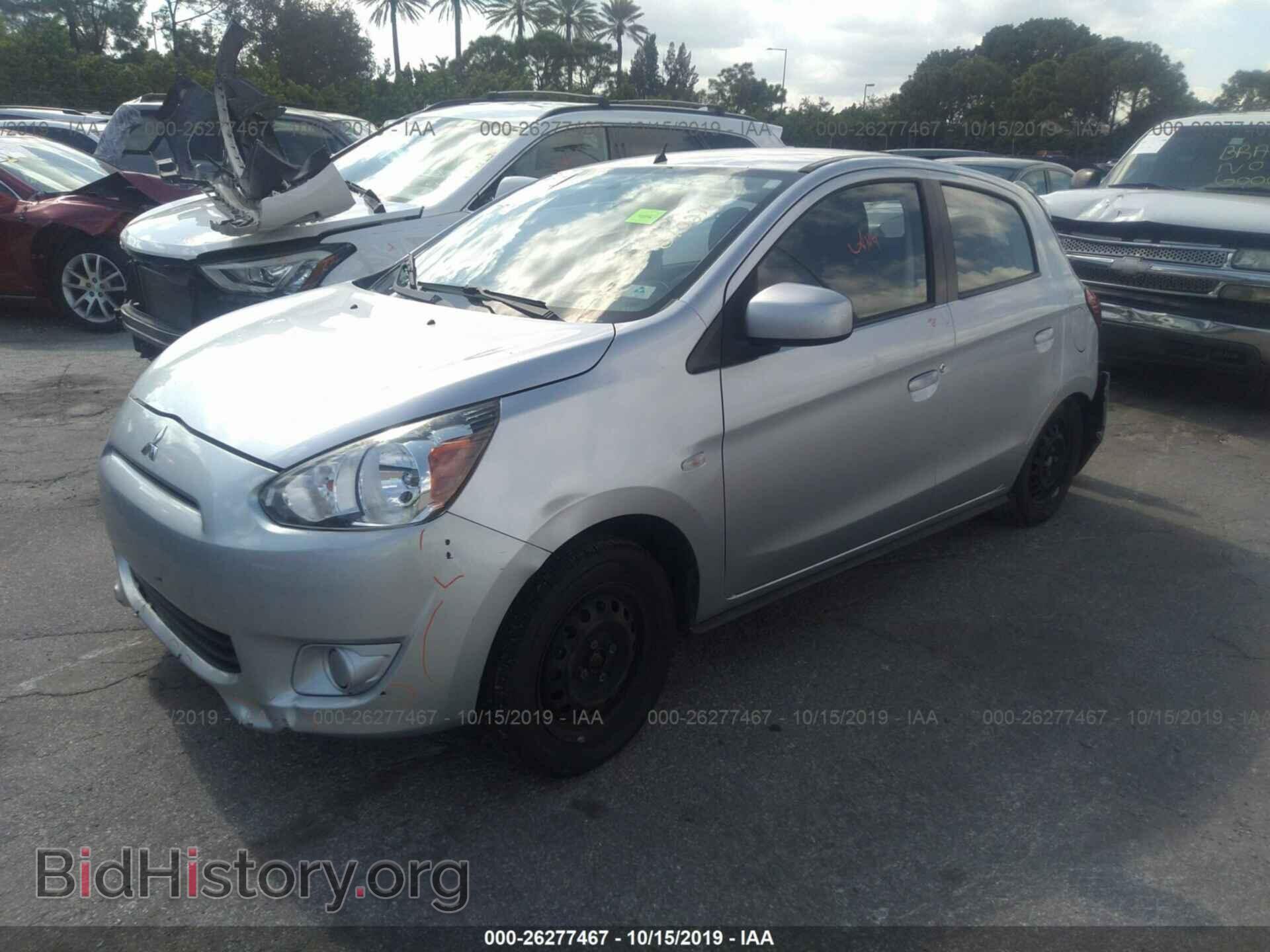 2014 MITSUBISHI MIRAGE - VIN: ML32A3HJ8EH010274 - Фото 2