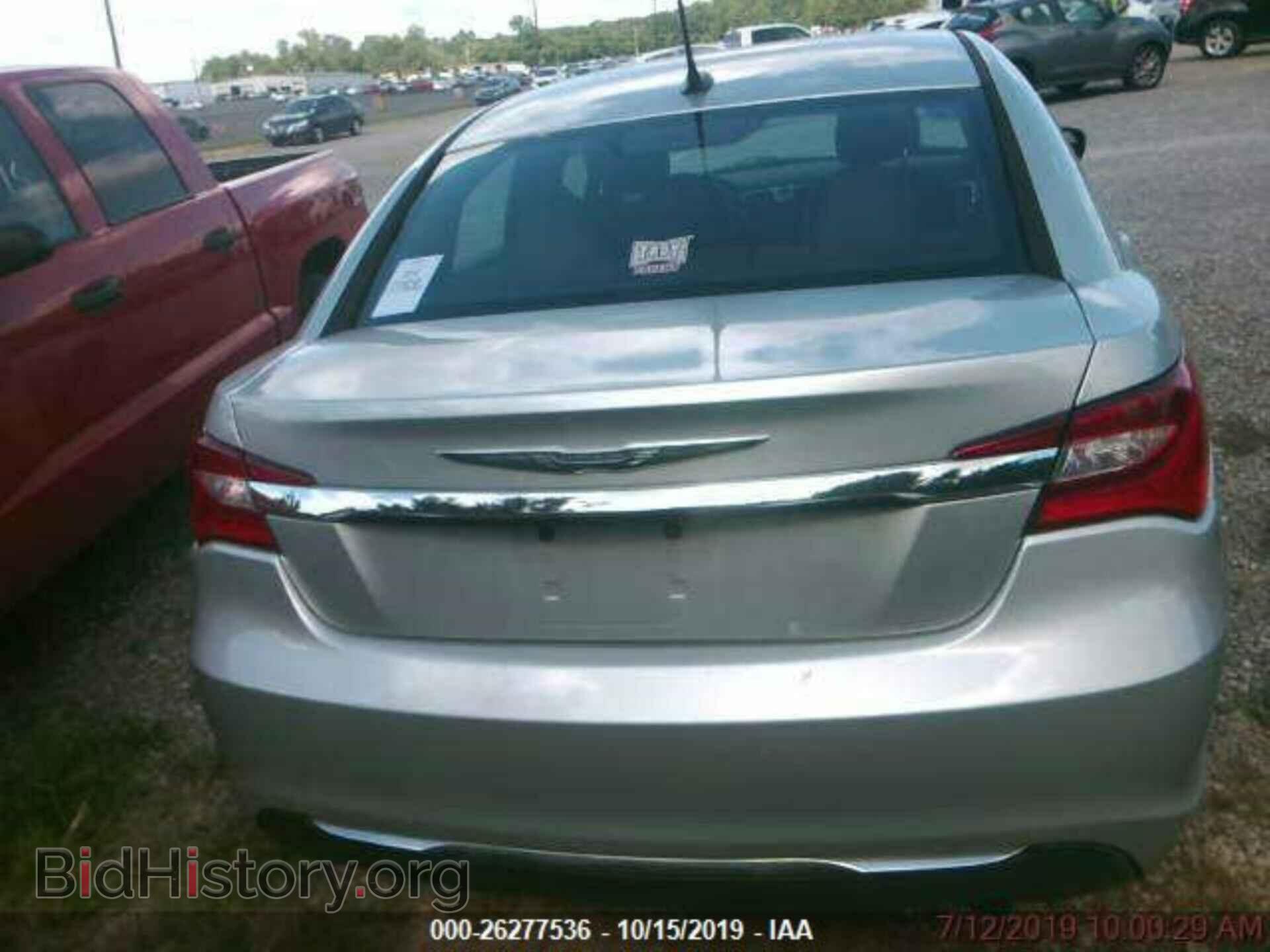 2012 CHRYSLER 200 - VIN: 1C3CCBAB1CN291703 - Фото 3