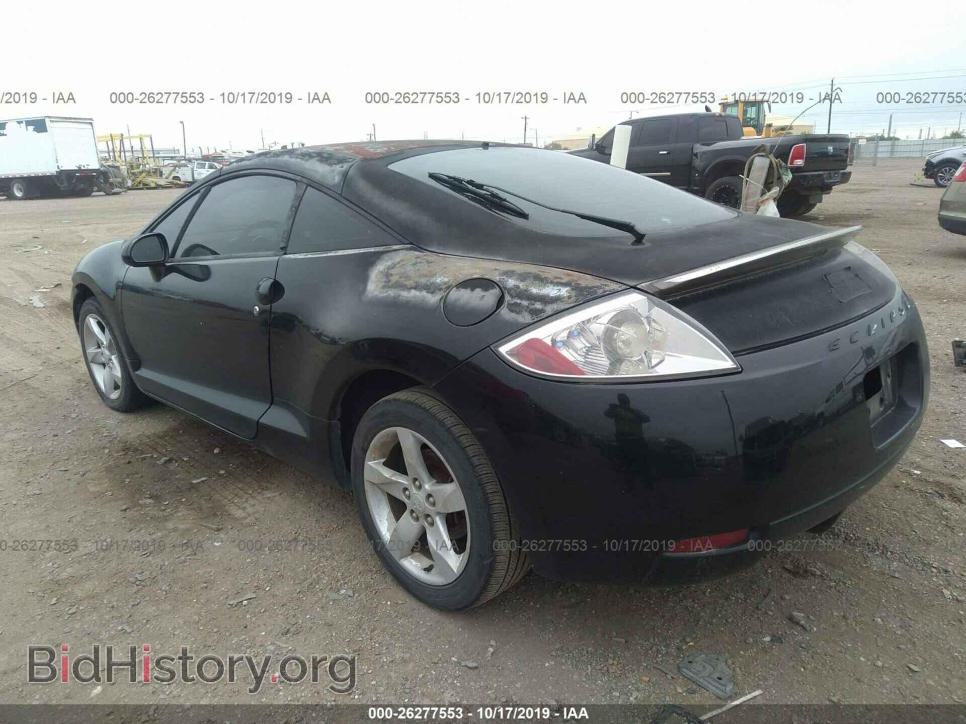2006 MITSUBISHI ECLIPSE - VIN: 4A3AK34T56E003604 - Фото 3