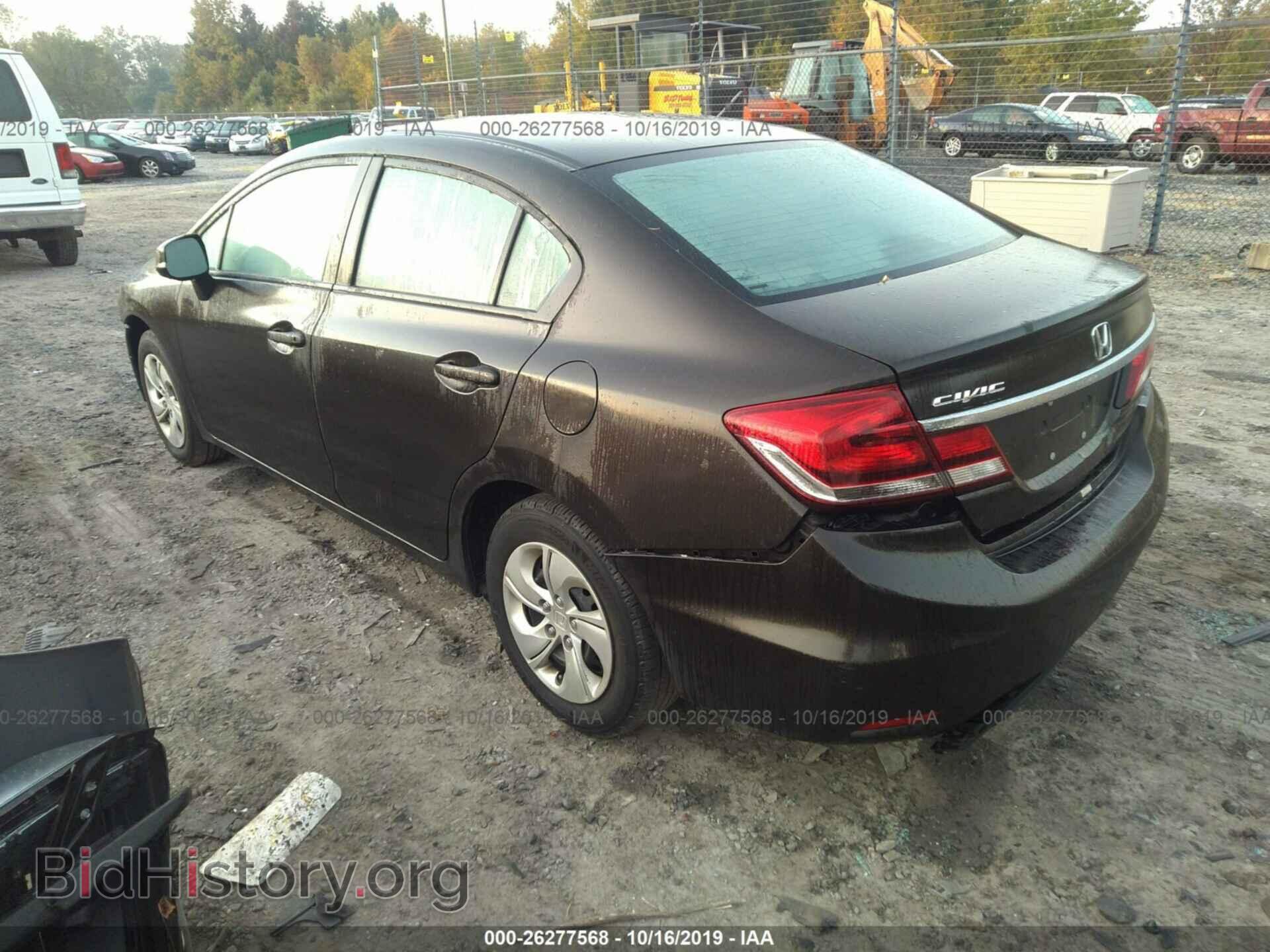 2013 HONDA CIVIC - VIN: 19XFB2F58DE261473 - Фото 3