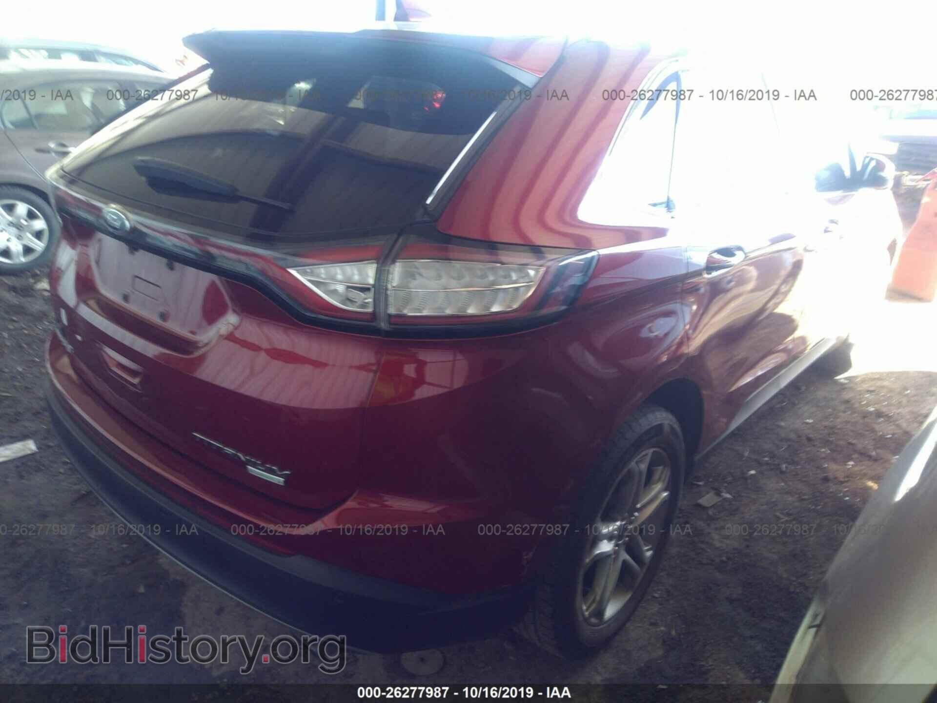 2016 FORD EDGE - VIN: 2FMPK3K91GBB13384 - Фото 4