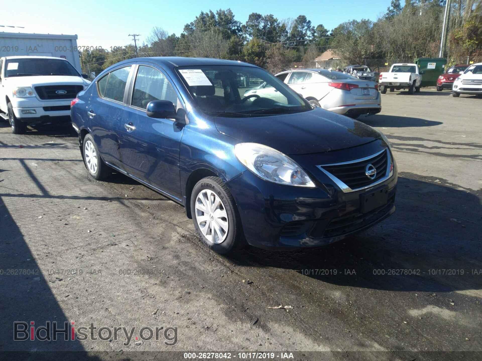 Photo 3N1CN7AP1CL834310 - NISSAN VERSA 2012