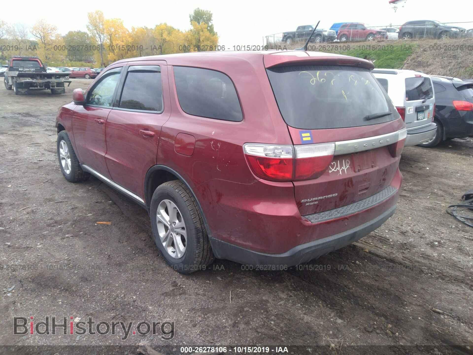 2013 DODGE DURANGO - VIN: 1C4RDJAG0DC584613 - Photo 3