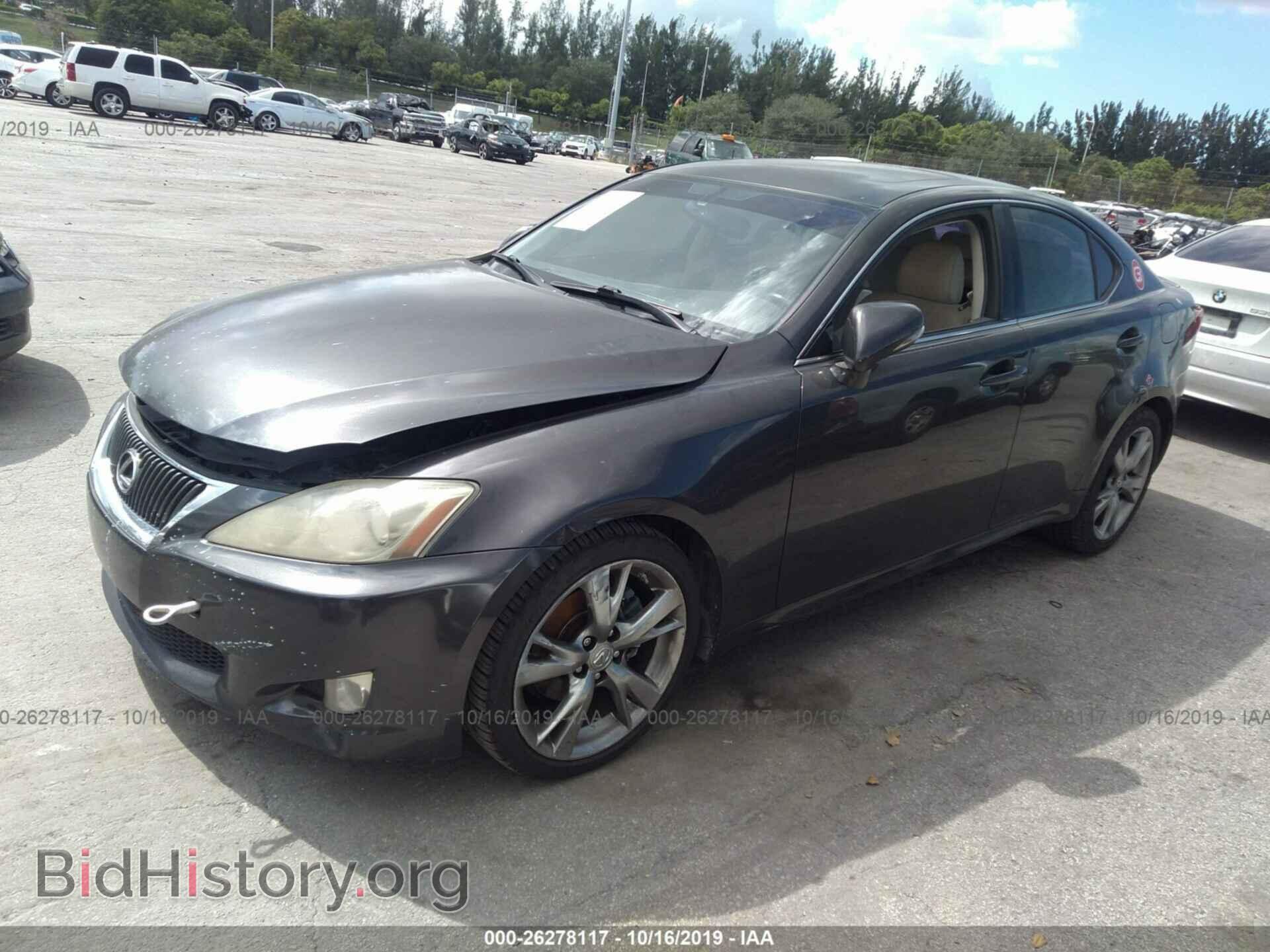 2009 LEXUS IS - VIN: JTHBK262495087584 - Фото 2