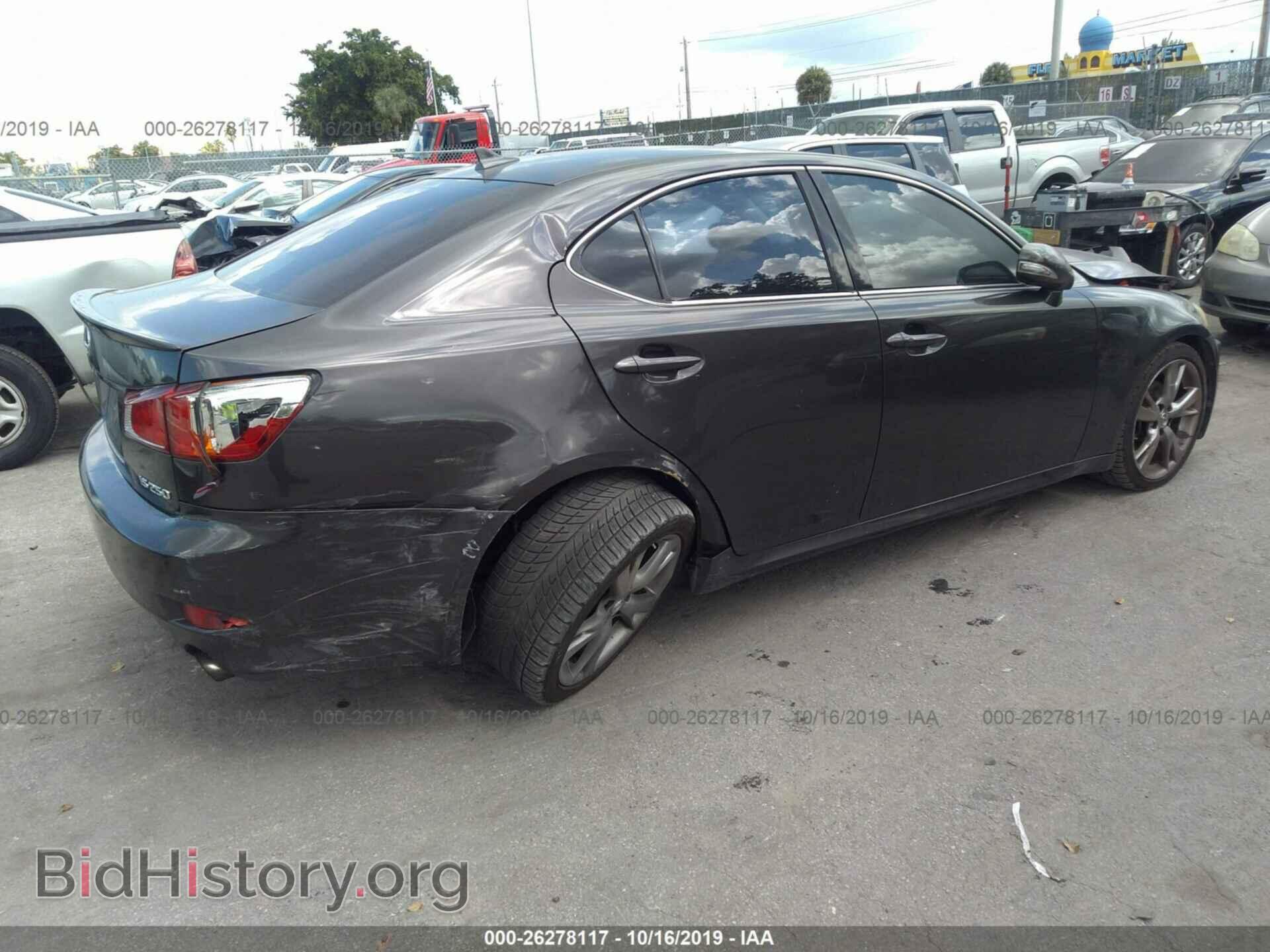 2009 LEXUS IS - VIN: JTHBK262495087584 - Фото 4