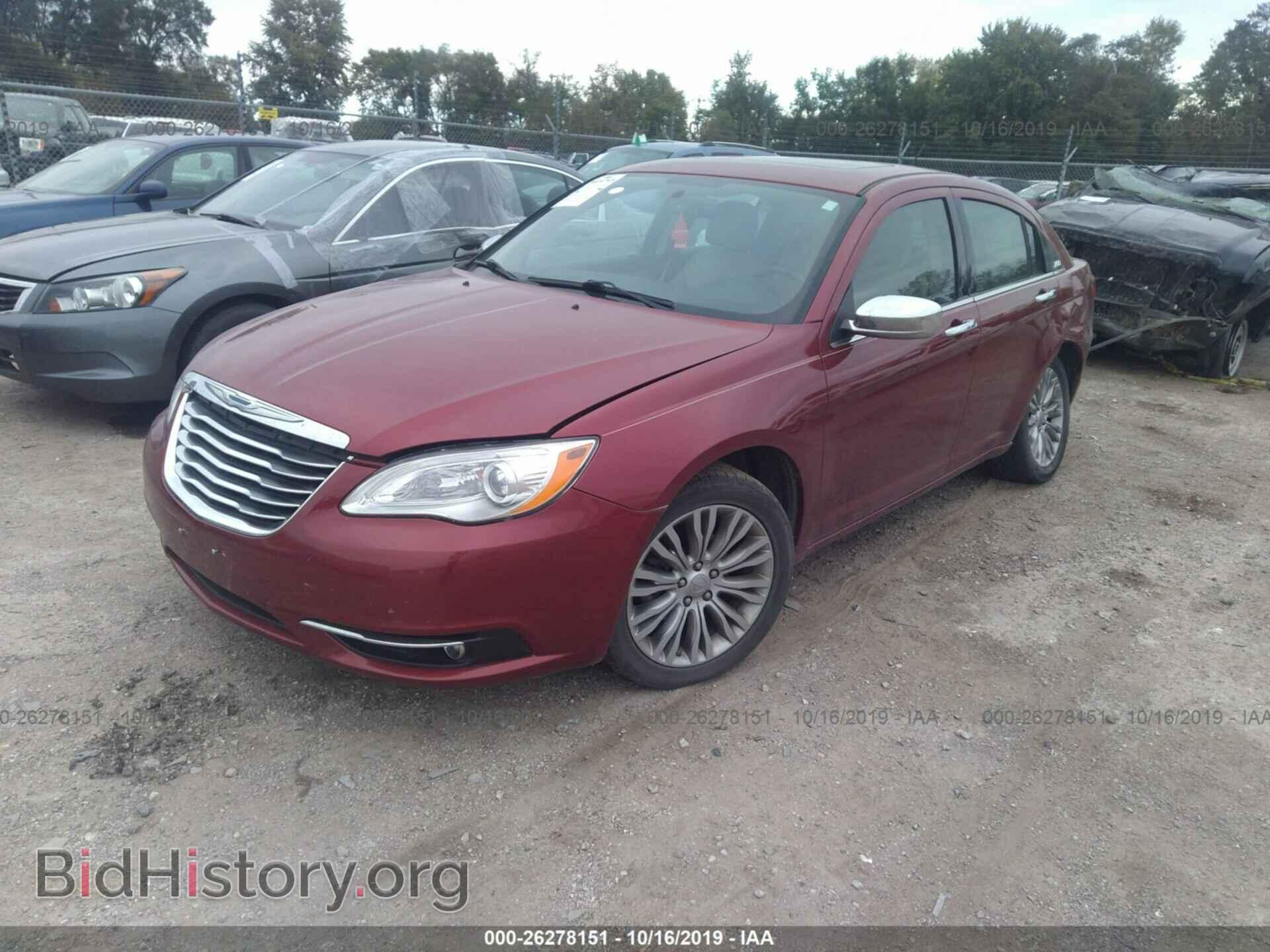 2012 CHRYSLER 200 - VIN: 1C3CCBCB2CN304231 - Photo 2