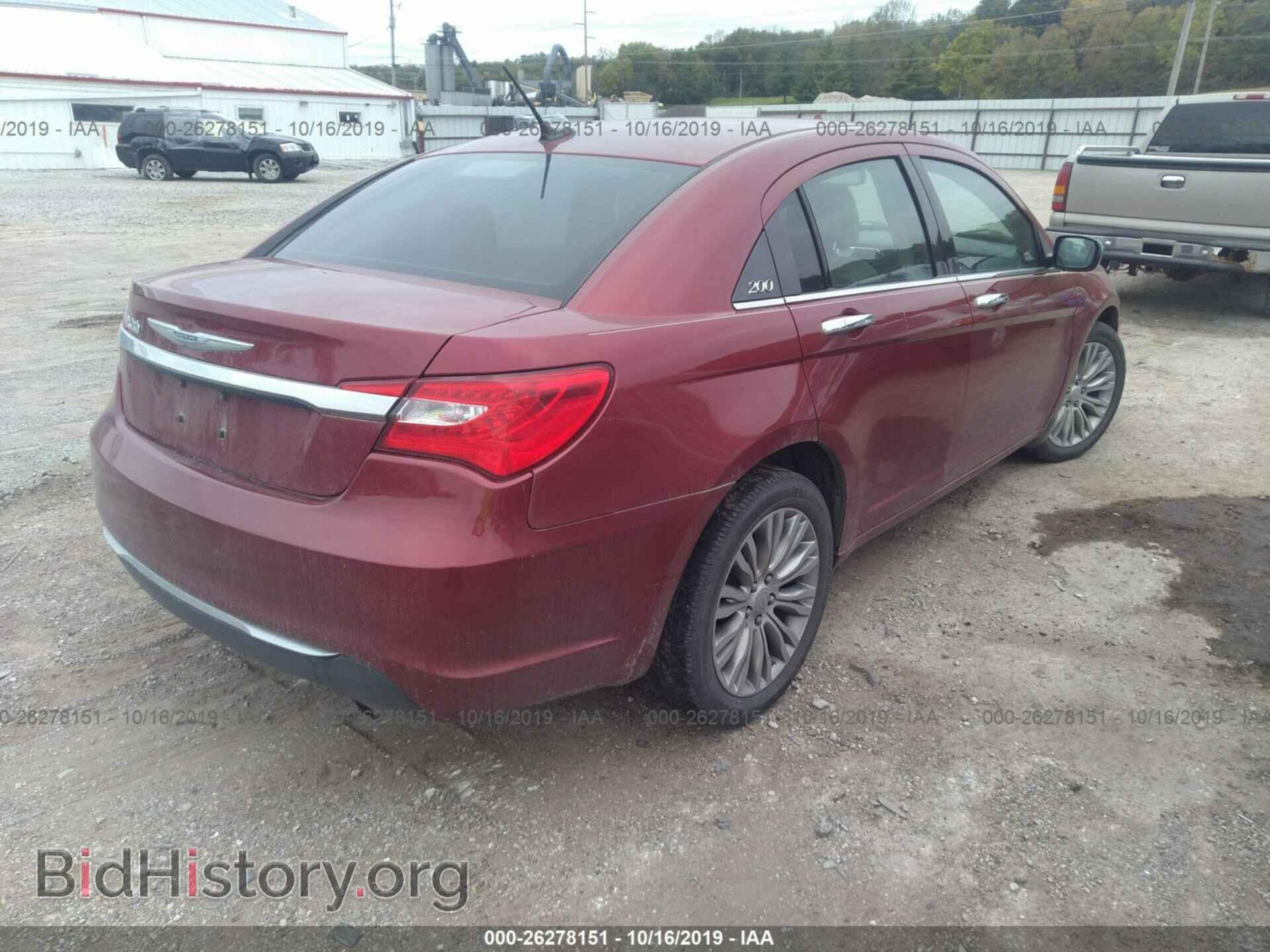 2012 CHRYSLER 200 - VIN: 1C3CCBCB2CN304231 - Photo 4