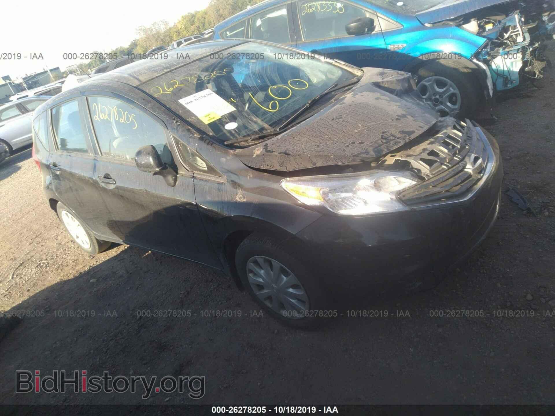 Фотография 3N1CE2CP3EL352666 - NISSAN VERSA NOTE 2014