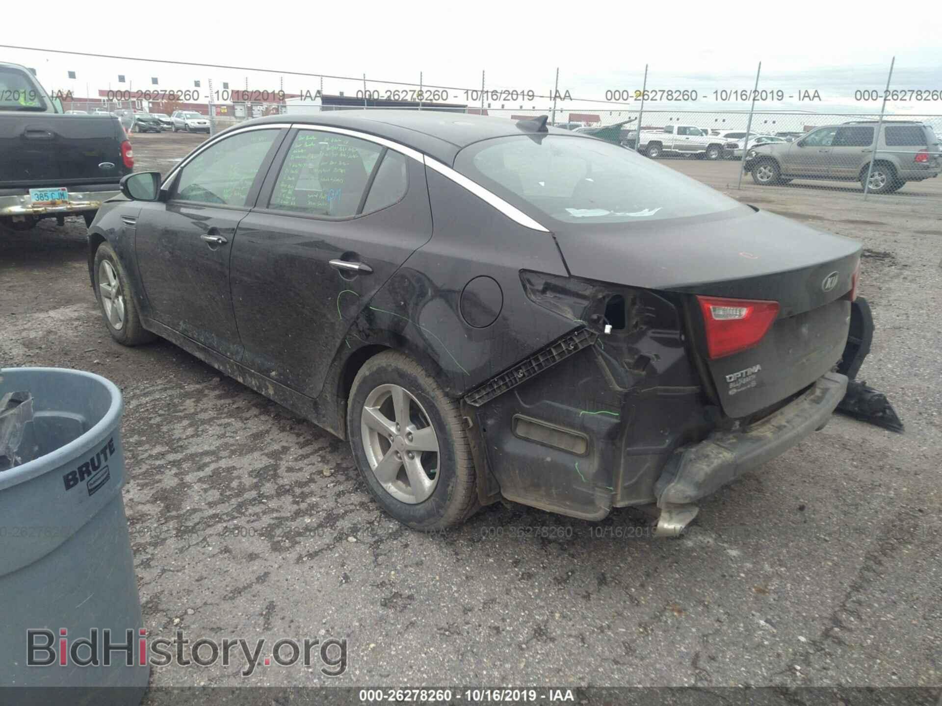 2015 KIA OPTIMA - VIN: KNAGM4A77F5658705 - Фото 3