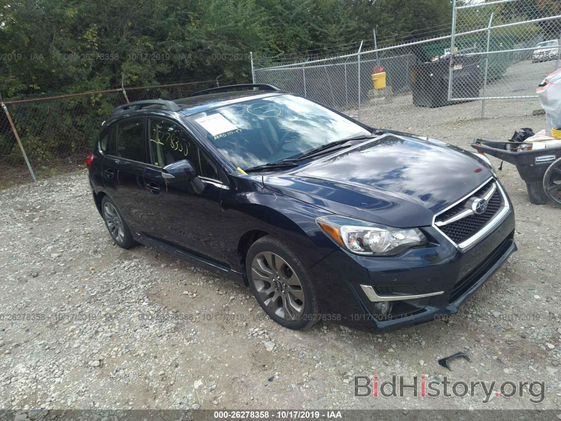 Photo JF1GPAS62GH200719 - SUBARU IMPREZA 2016