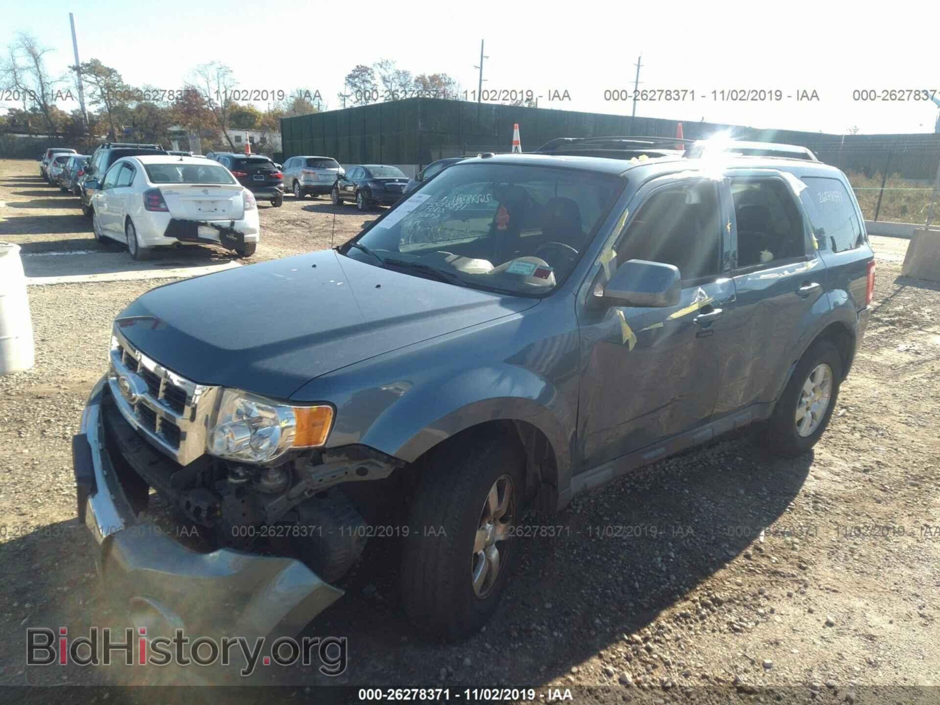 2011 FORD ESCAPE - VIN: 1FMCU9E7XBKC65085 - Фото 2