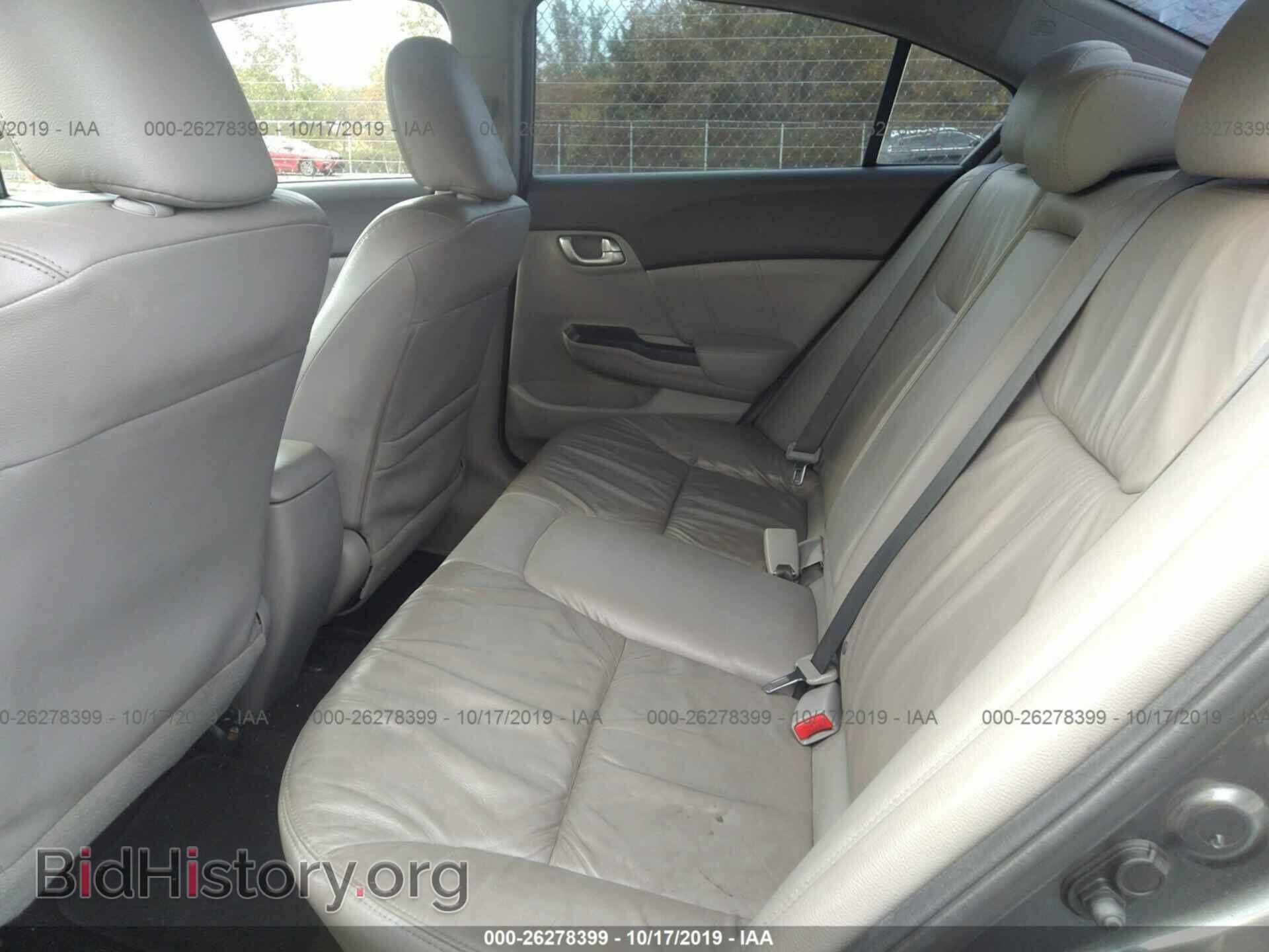 2012 HONDA CIVIC - VIN: 19XFB2F99CE324632 - Фото 8