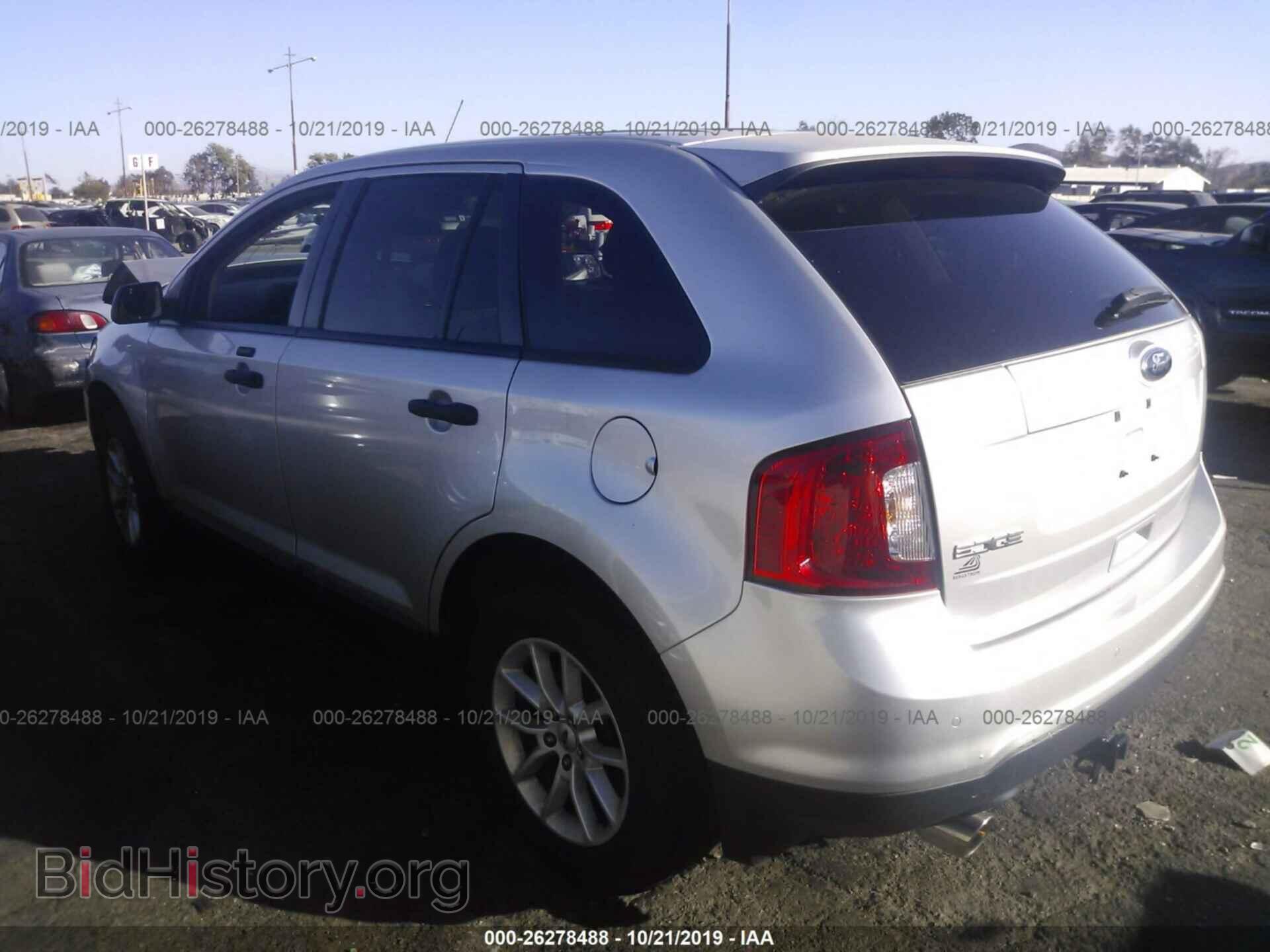 2013 FORD EDGE - VIN: 2FMDK3GC9DBB35684 - Фото 3