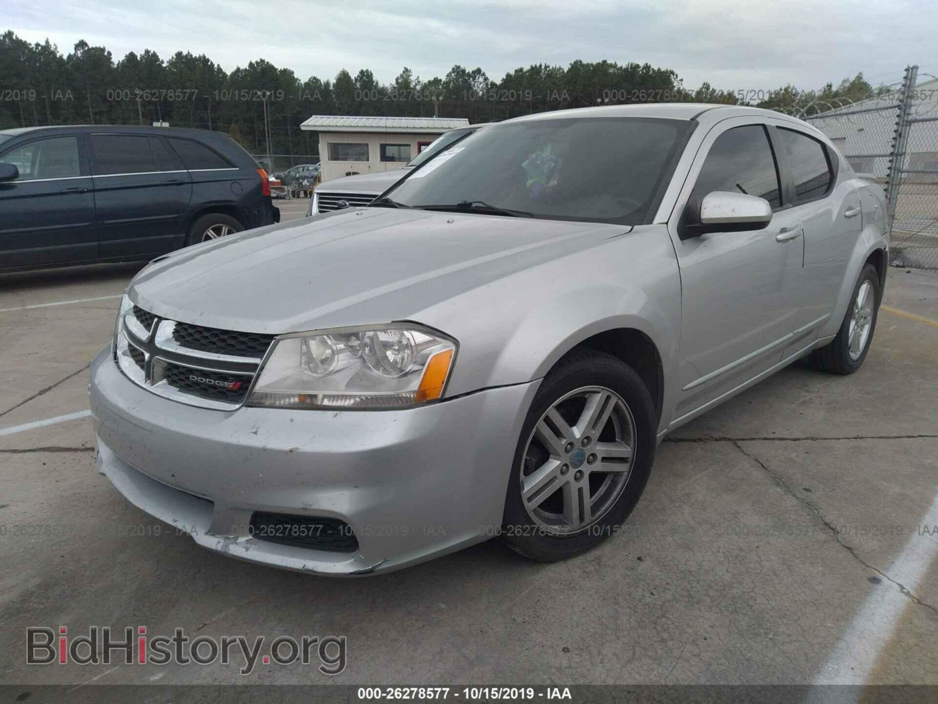 2012 DODGE AVENGER - VIN: 1C3CDZCB6CN140861 - Фото 2
