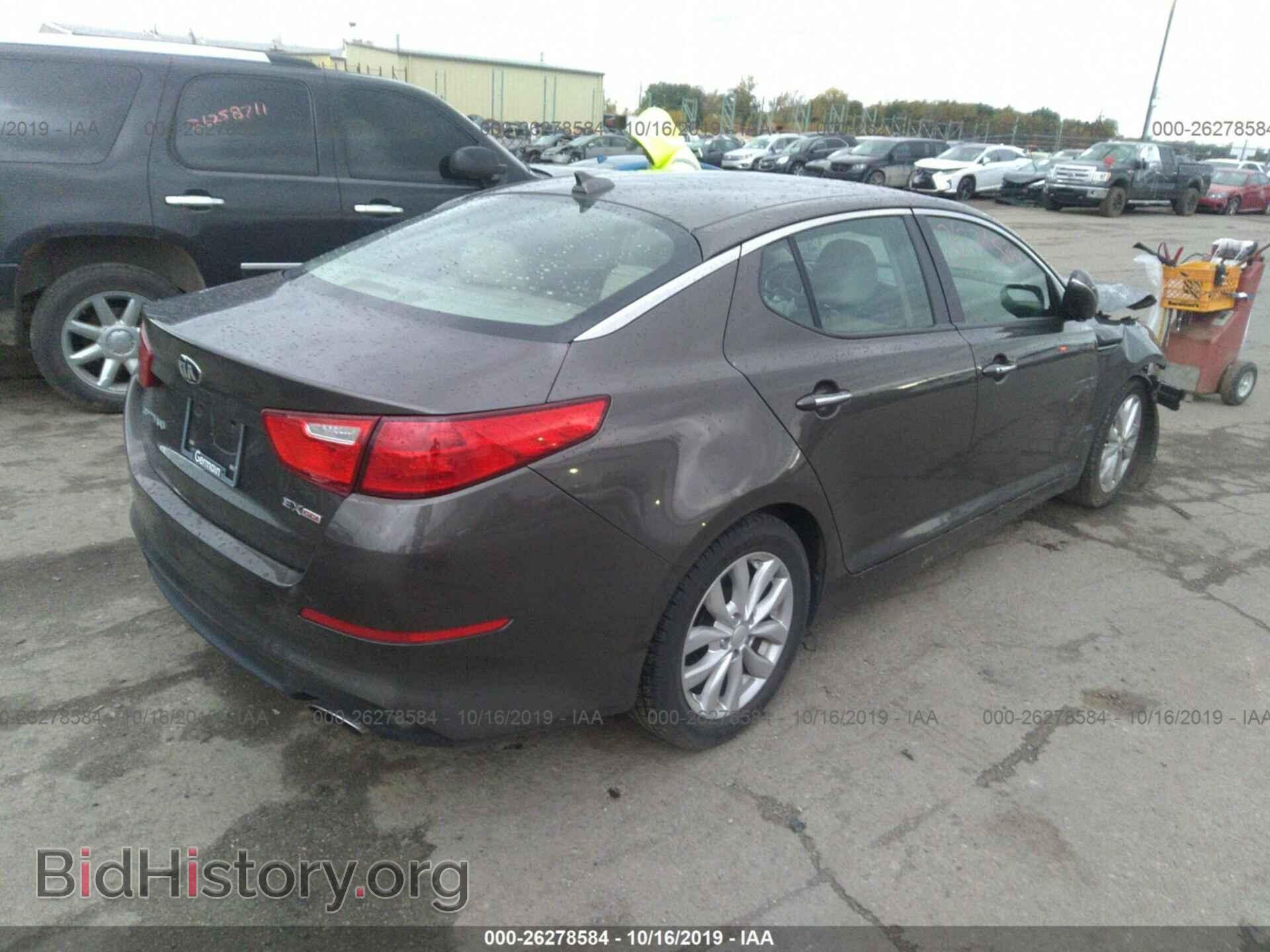 2014 KIA OPTIMA - VIN: 5XXGN4A71EG272243 - Photo 4