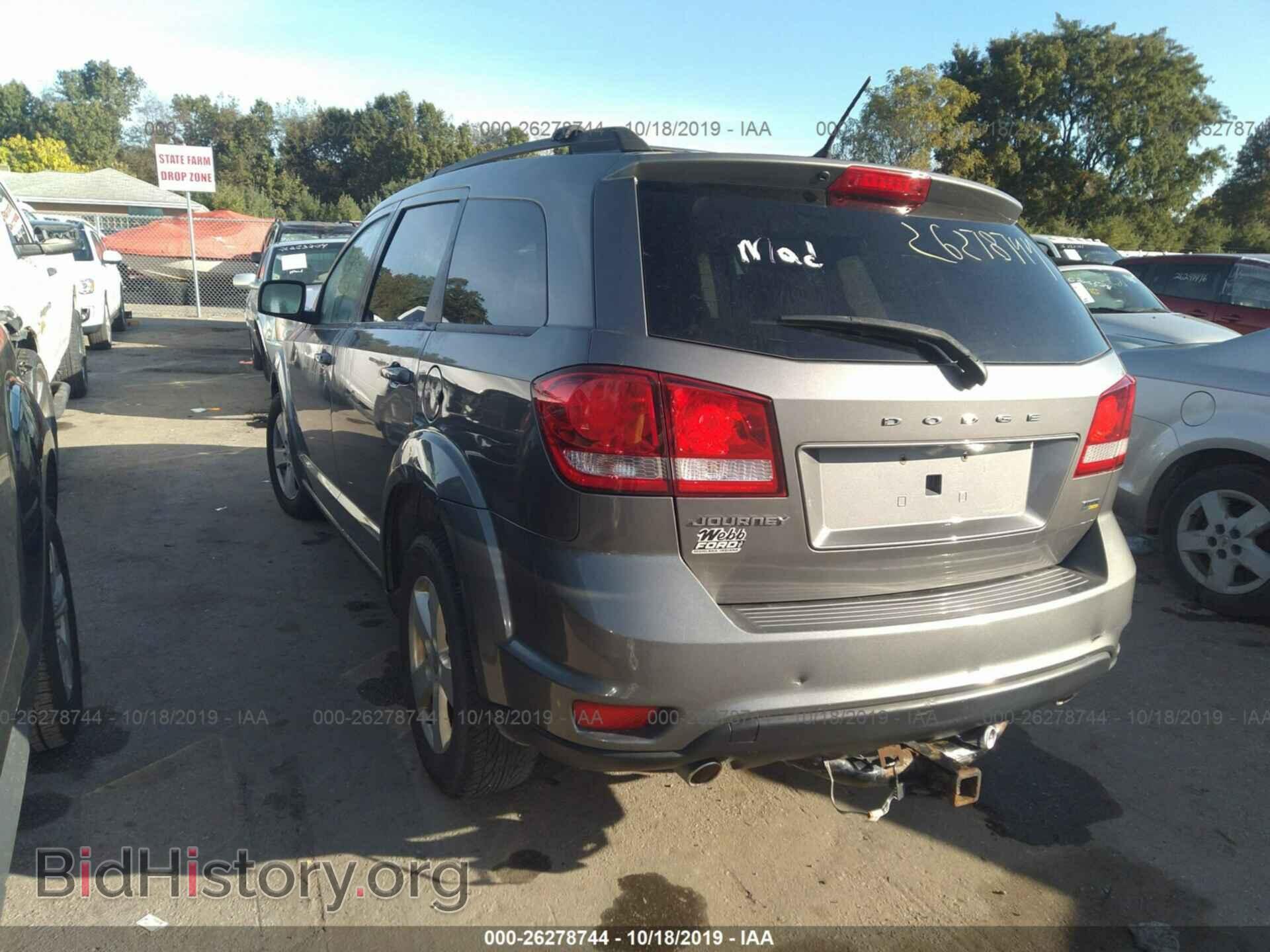 2012 DODGE JOURNEY - VIN: 3C4PDCBG8CT174968 - Фото 3