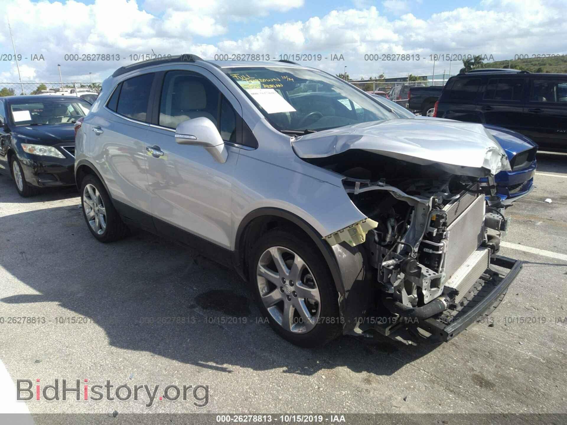 Фотография KL4CJDSB1HB103244 - BUICK ENCORE 2017