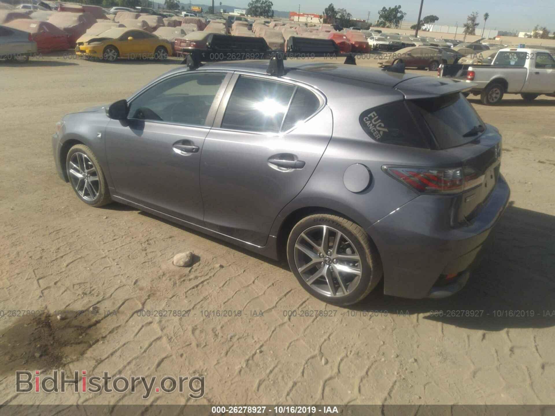 2015 LEXUS CT - VIN: JTHKD5BH5F2218668 - Photo 3