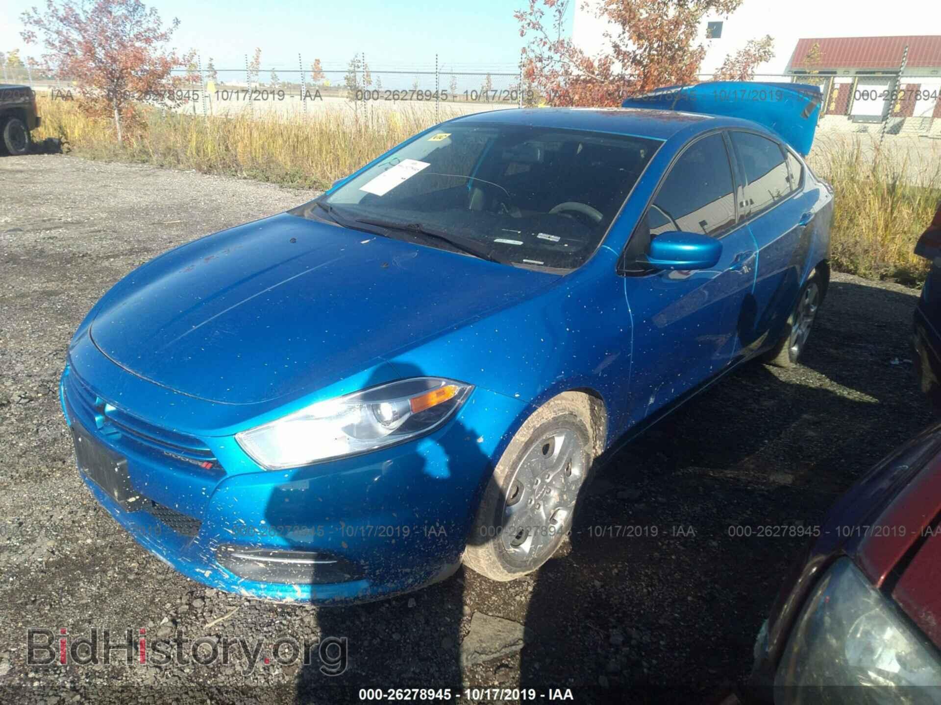2015 DODGE DART - VIN: 1C3CDFAA3FD267781 - Photo 2
